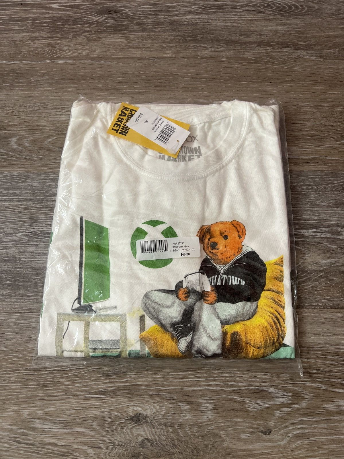 Chinatown Market Xbox Bear Tee White Size Xl Brand New Hoodie, Sweatshirt | PodTeesHub.com