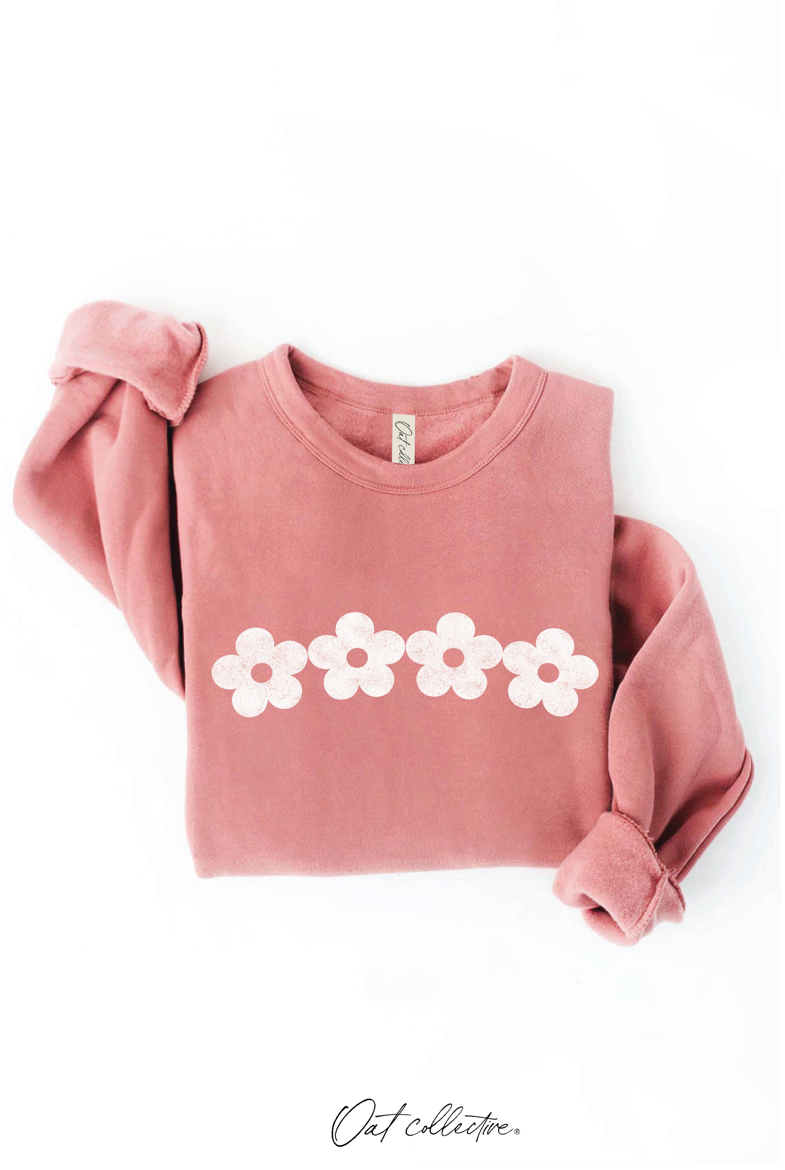 Daisy Row Graphic Sweatshirt T-Shirts, Hoodie | PodTeesHub.com