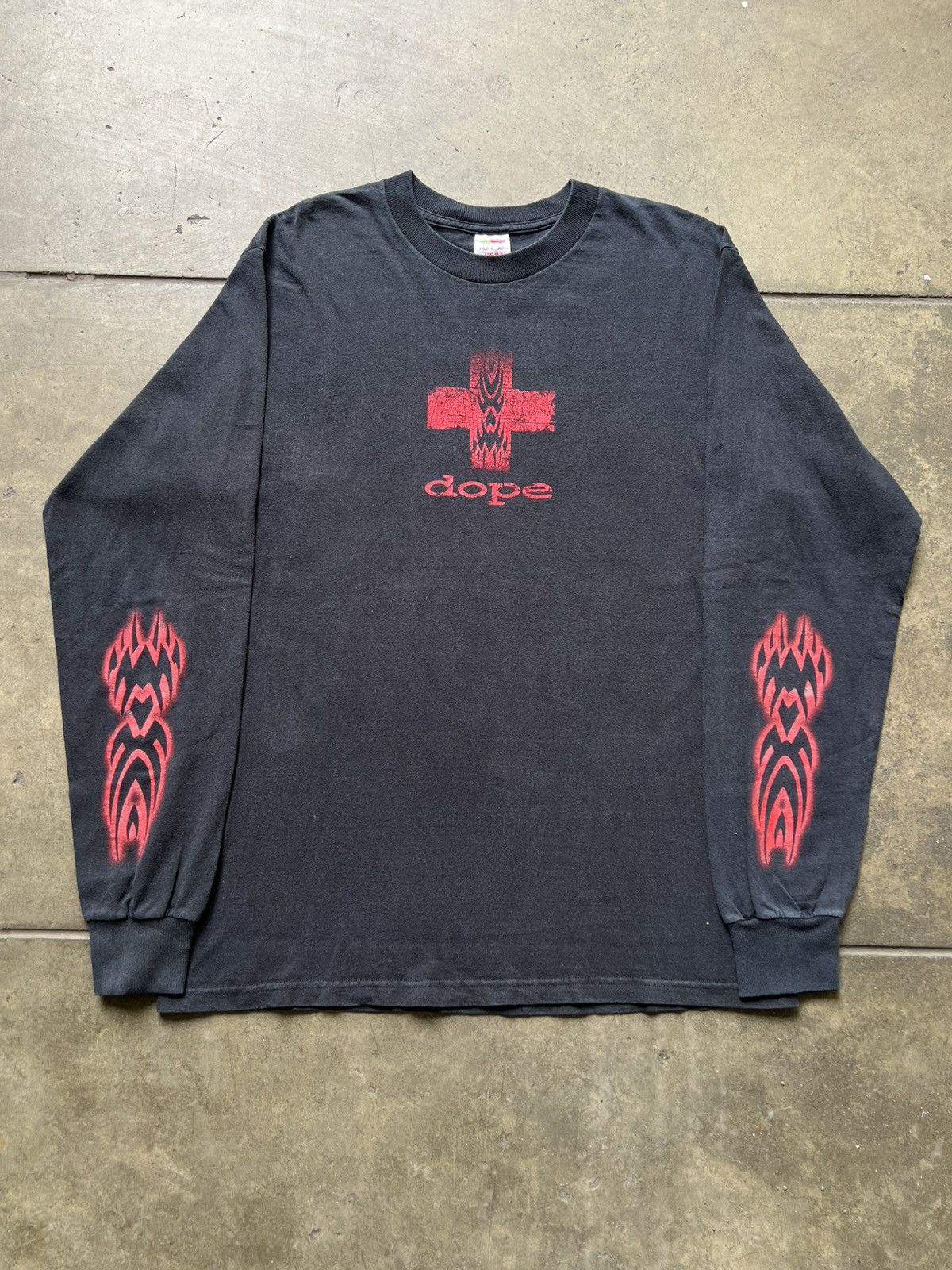 Vintage Y2k Dope Nu Metal Band Tee Shirt Group Therapy Hoodie, Sweatshirt | PodTeesHub.com