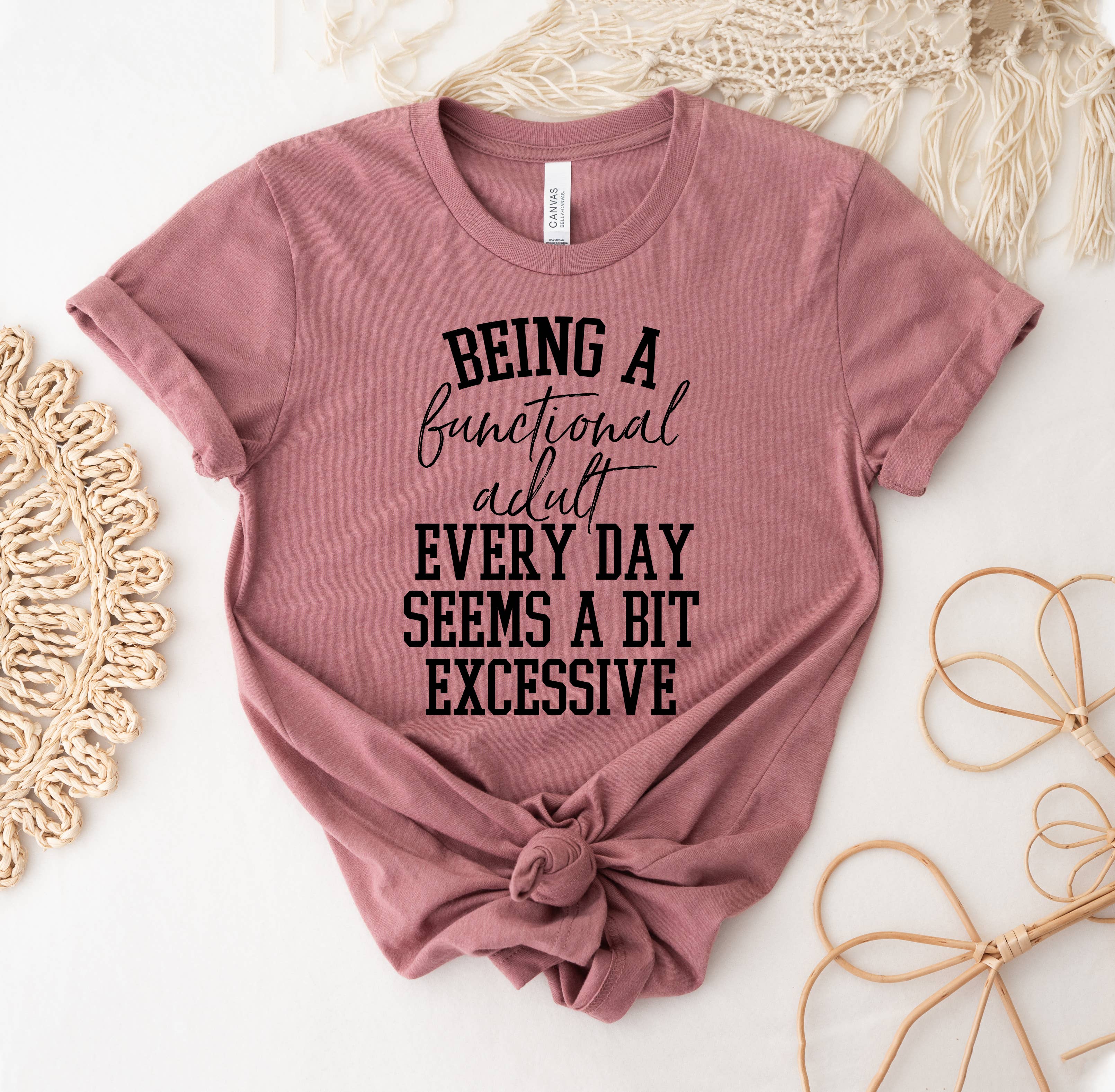 Being A Functional Adult T-Shirt Hoodie, Sweatshirt | PodTeesHub.com