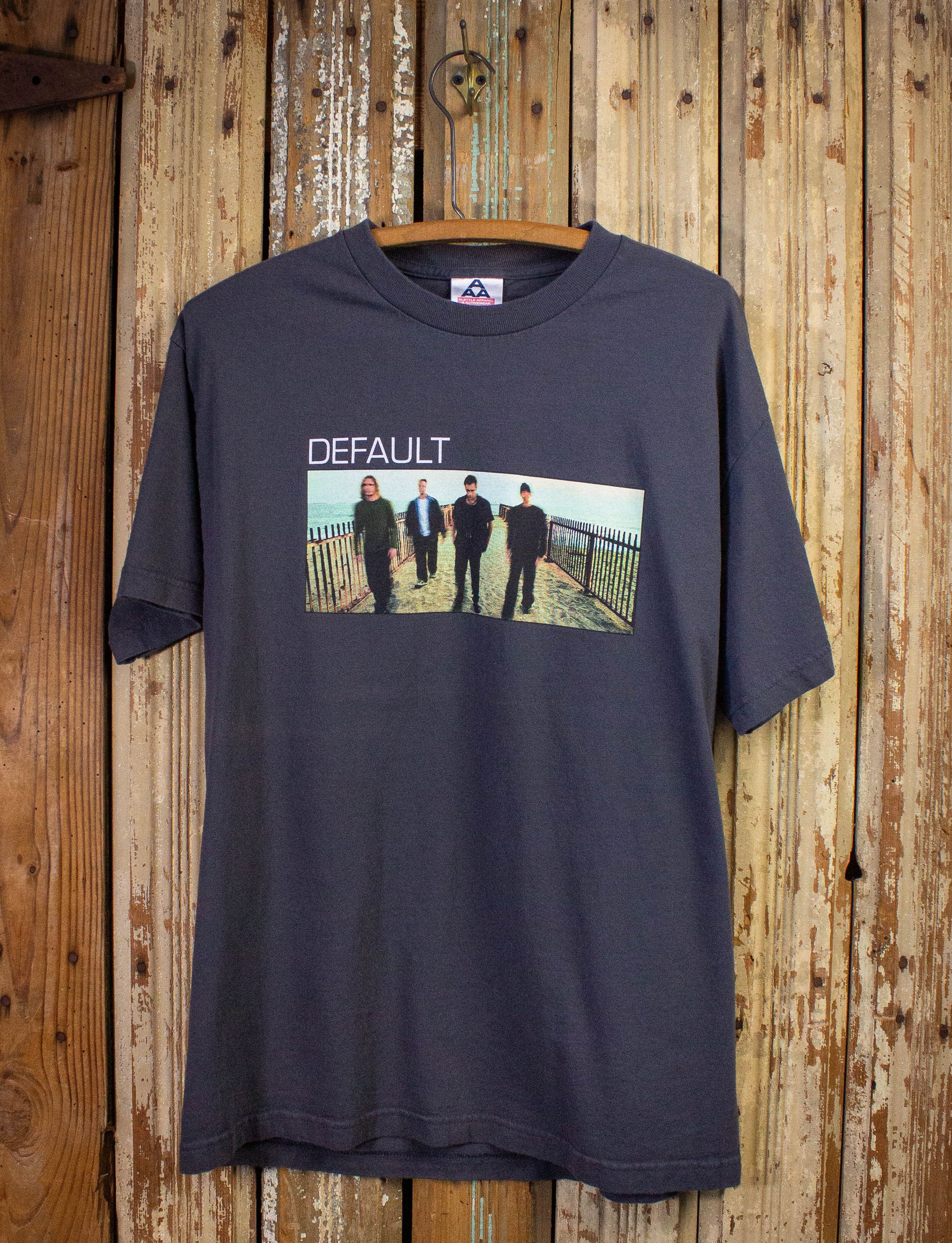 Vintage Default American Tour Concert T Shirt 2002 Hoodie, Sweatshirt | PodTeesHub.com