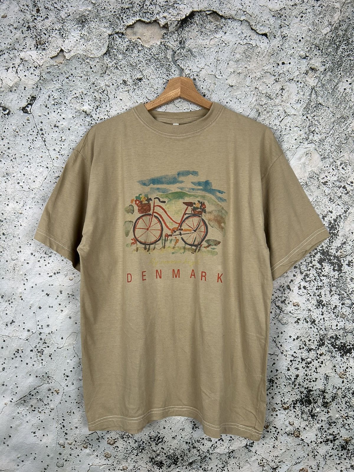 Vintage Denmark Graphic Tee Hype Cycling Hoodie, Sweatshirt | PodTeesHub.com
