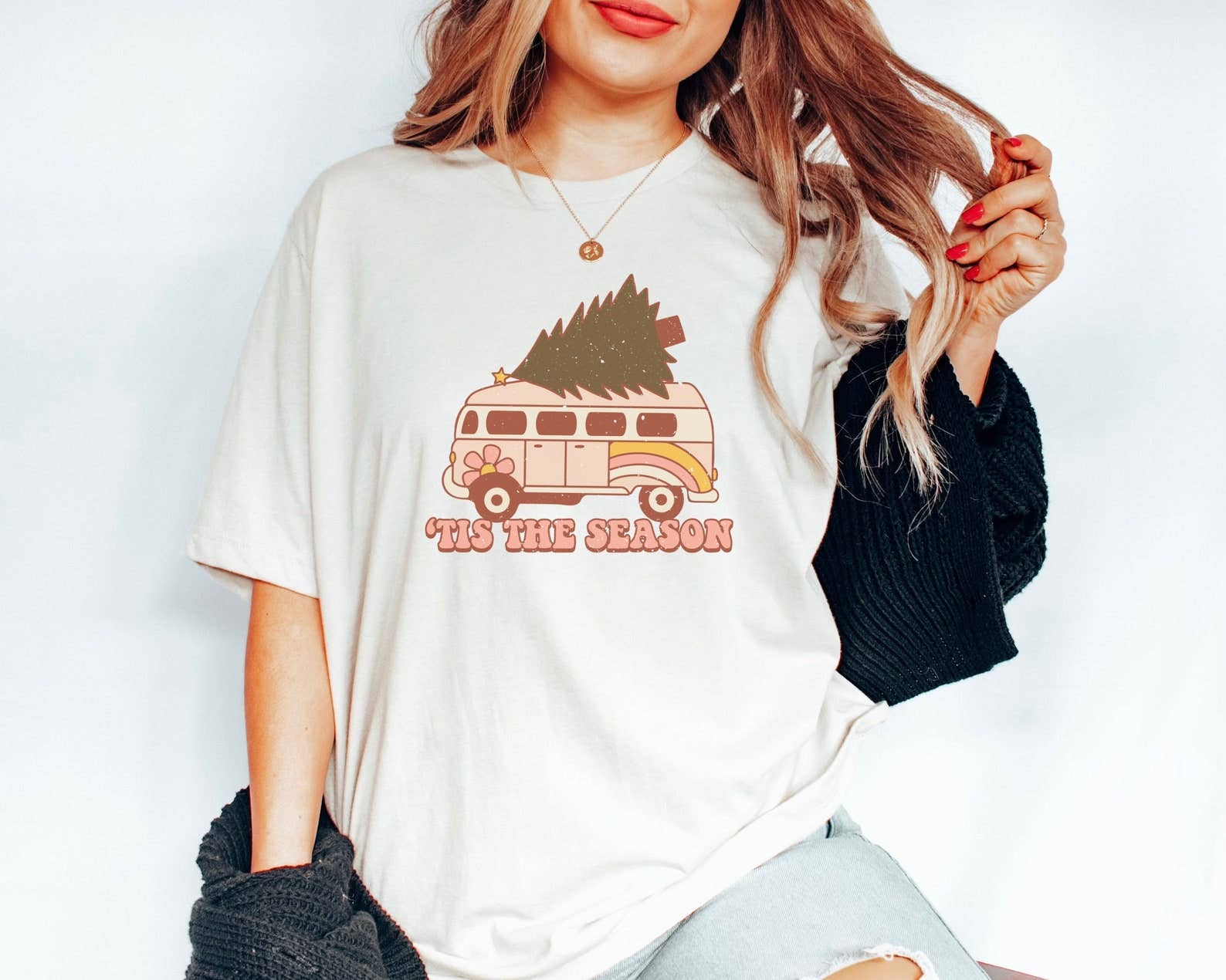 Tis the Season Women's T-Shirt Hoodie, Sweatshirt | PodTeesHub.com