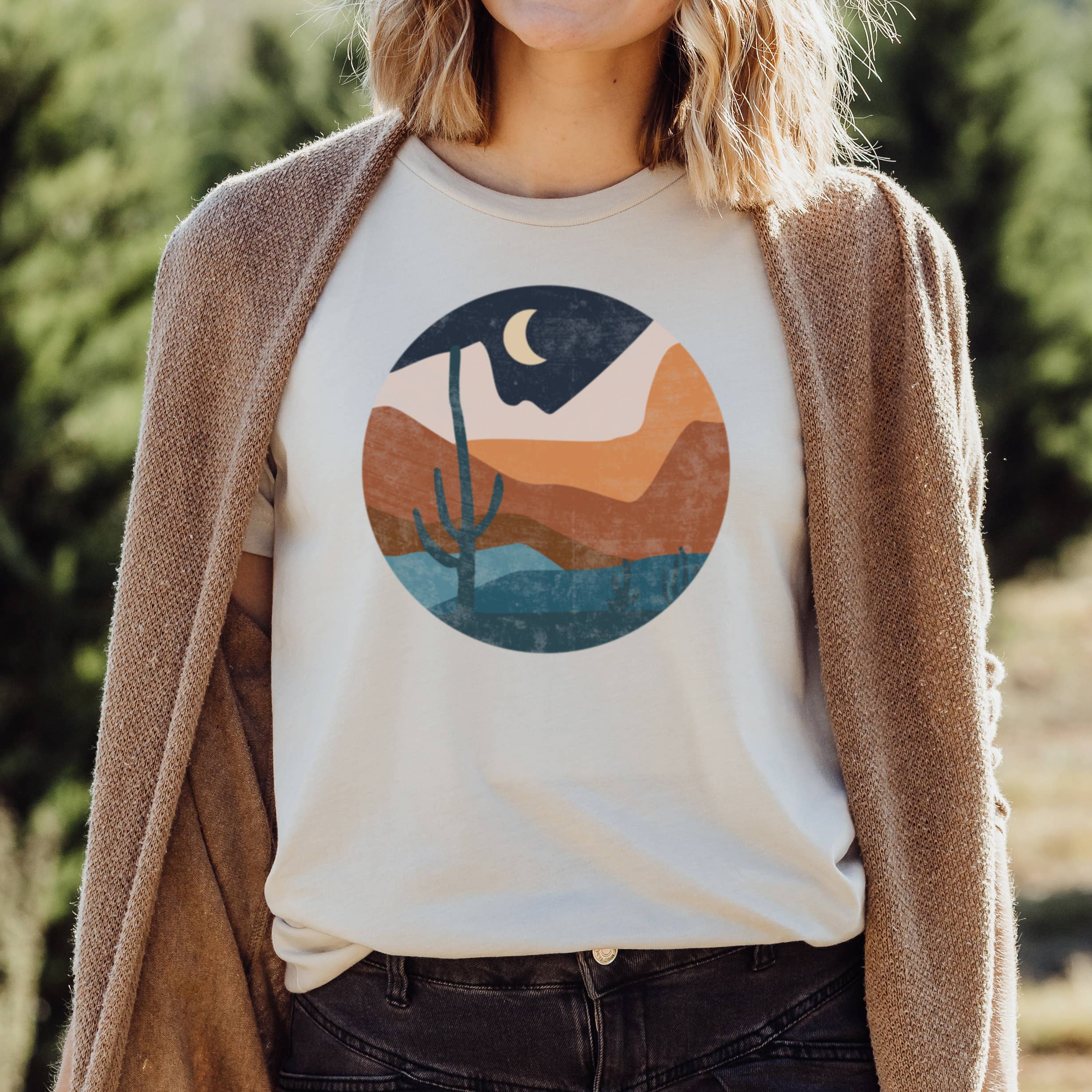 Desert Night Tee | Outdoor | Sizes XS-2XL Hoodie, Sweatshirt | PodTeesHub.com