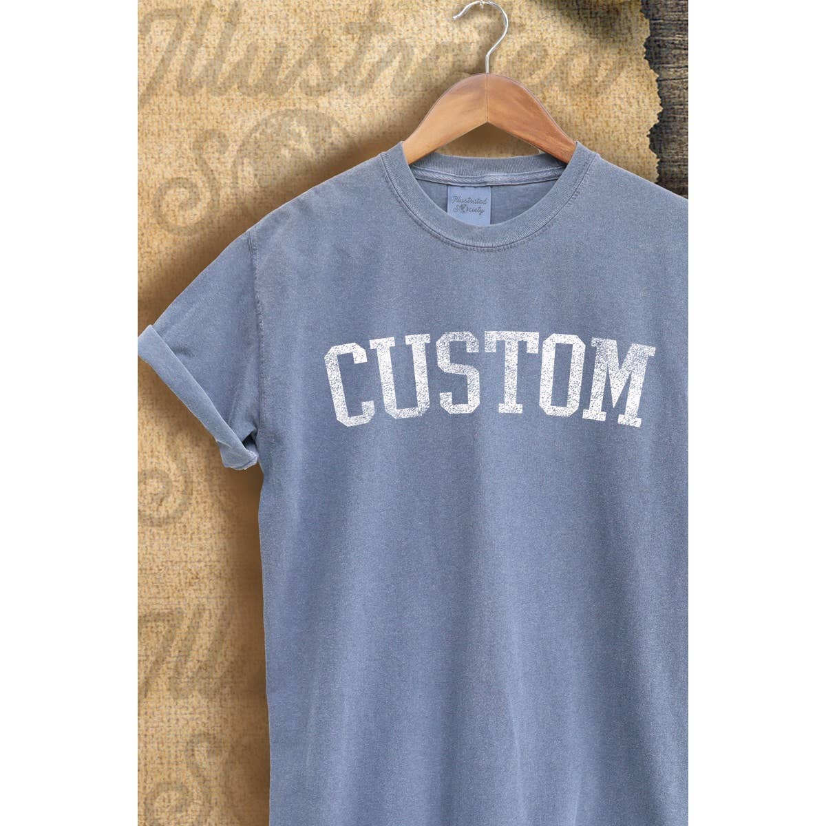 Custom Vintage Graphic Tee Hoodie, Sweatshirt | PodTeesHub.com