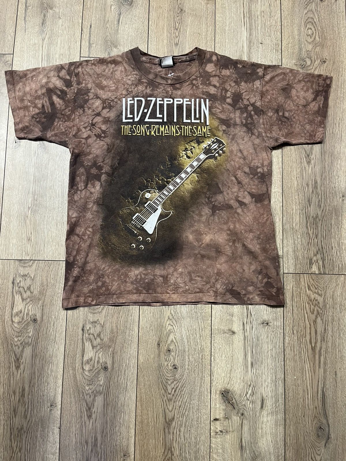 Zeppelin Vintage Led Zeppelin Liquid Blue Tie T-Shirts, Hoodie, Sweatshirt | PodTeesHub.com