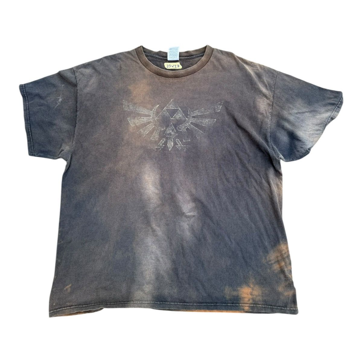 Vintage Zelda Ocarina Of Time Faded Black Tee Delta Xl Hoodie, Sweatshirt | PodTeesHub.com