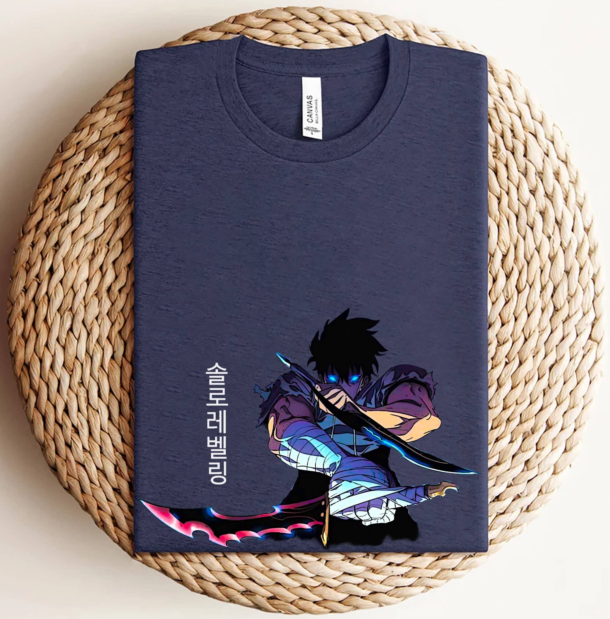Solo Leveling Shirt – Anime Merch Unisex Gift For Him & Her Hoodie, Sweatshirt | PodTeesHub.com