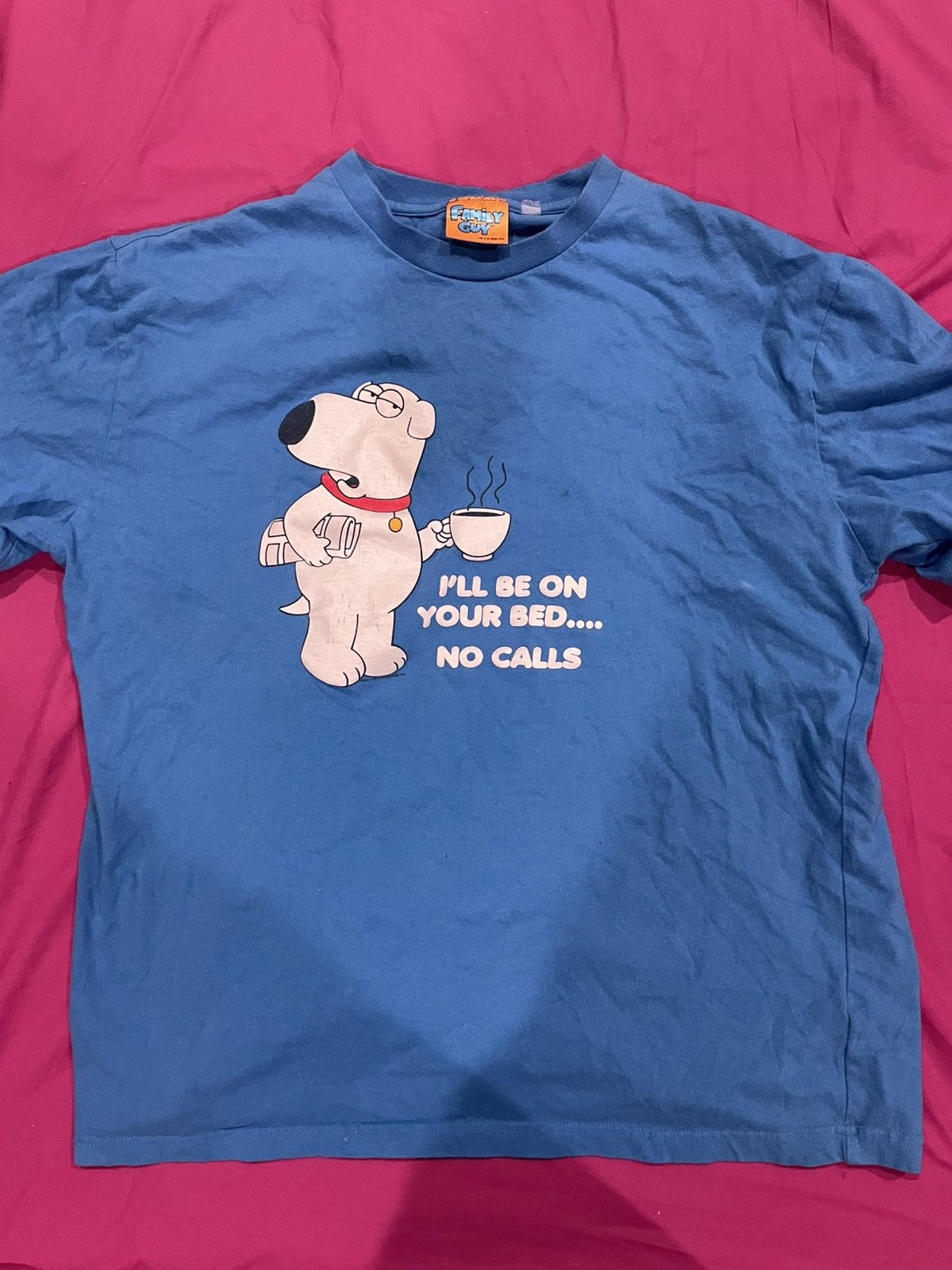 Vintage Rare Family Guy Brian Tee Hoodie, Sweatshirt | PodTeesHub.com