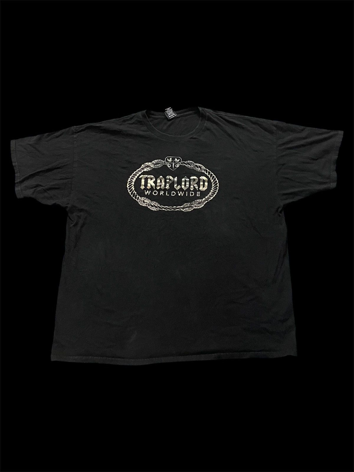 Rap Tees Vintage Y2k Traplord Worldwide Silver Black Ss T Shirt Hoodie, Sweatshirt | PodTeesHub.com