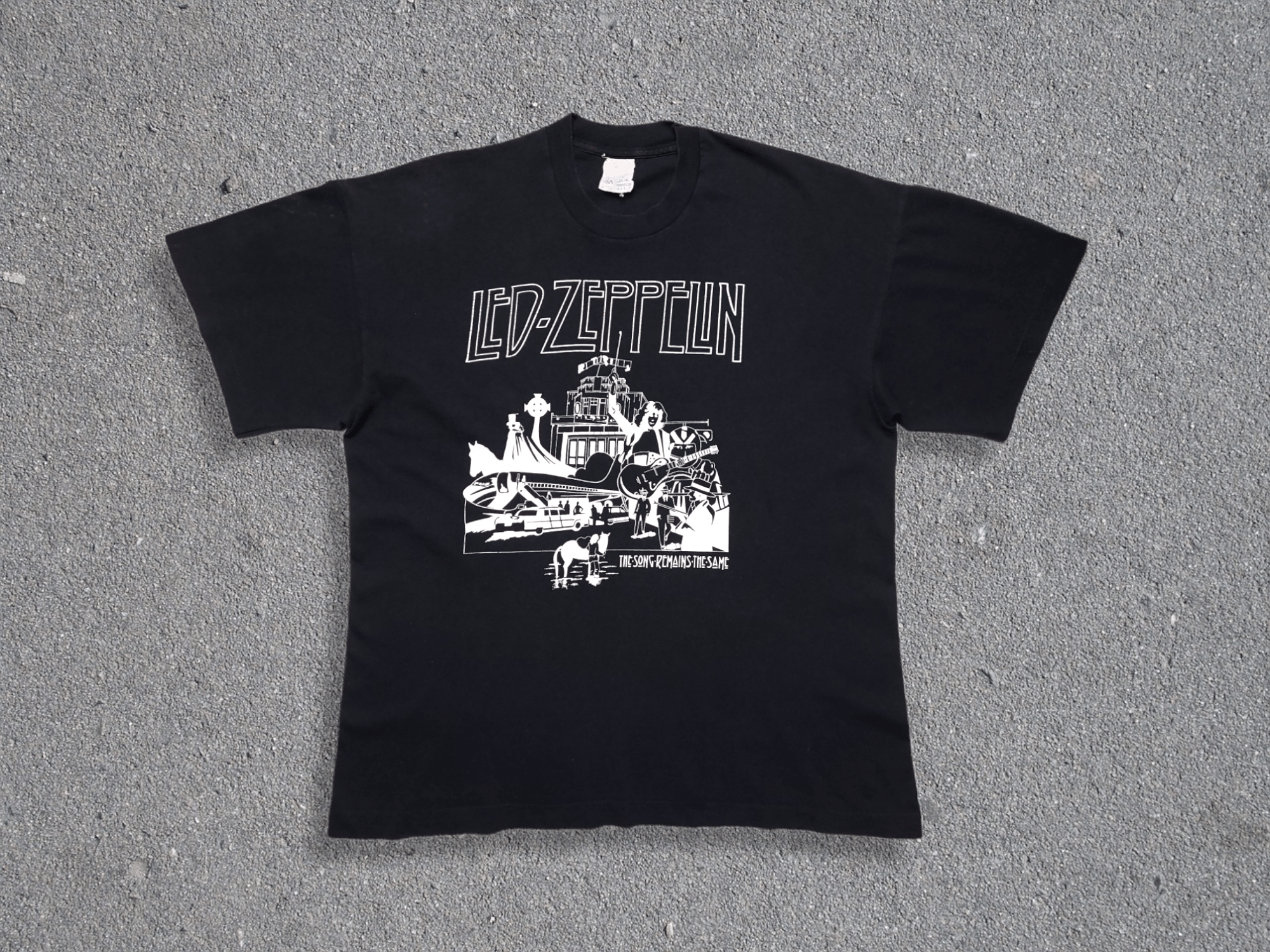 Led Zeppelin X Vintage Vintage 90 S Led Zeppelin The Song Remains The Same Fade T-Shirts, Hoodie, Sweatshirt | PodTeesHub.com