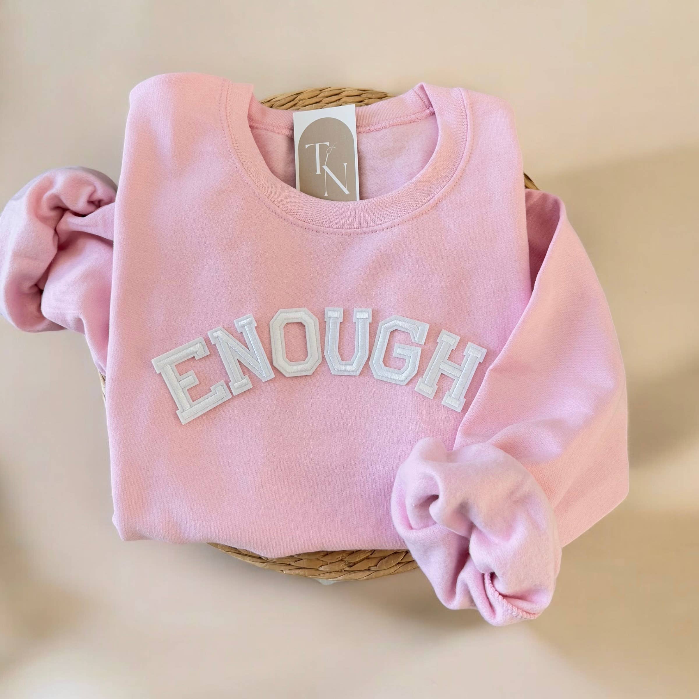 Enough Sweatshirt, Mental Health Sweatshirt T-Shirts, Hoodie | PodTeesHub.com