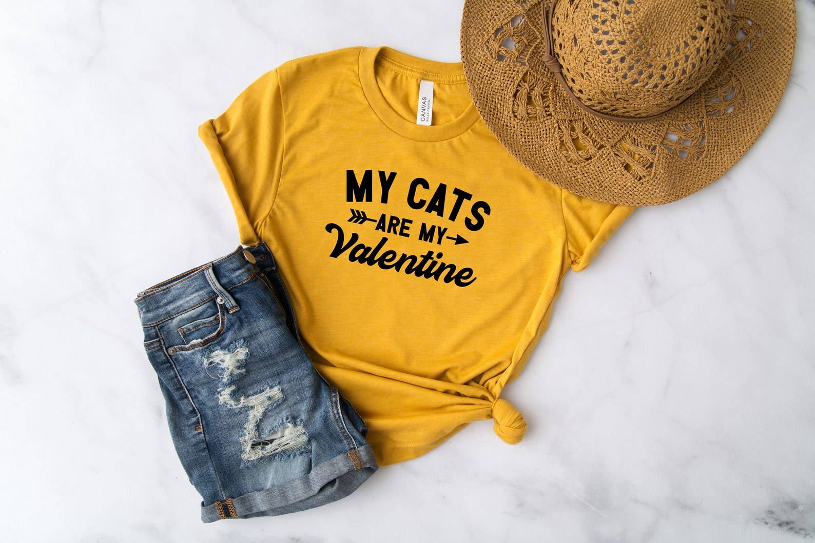 My Cats Are My Valentine T-Shirt Hoodie, Sweatshirt | PodTeesHub.com