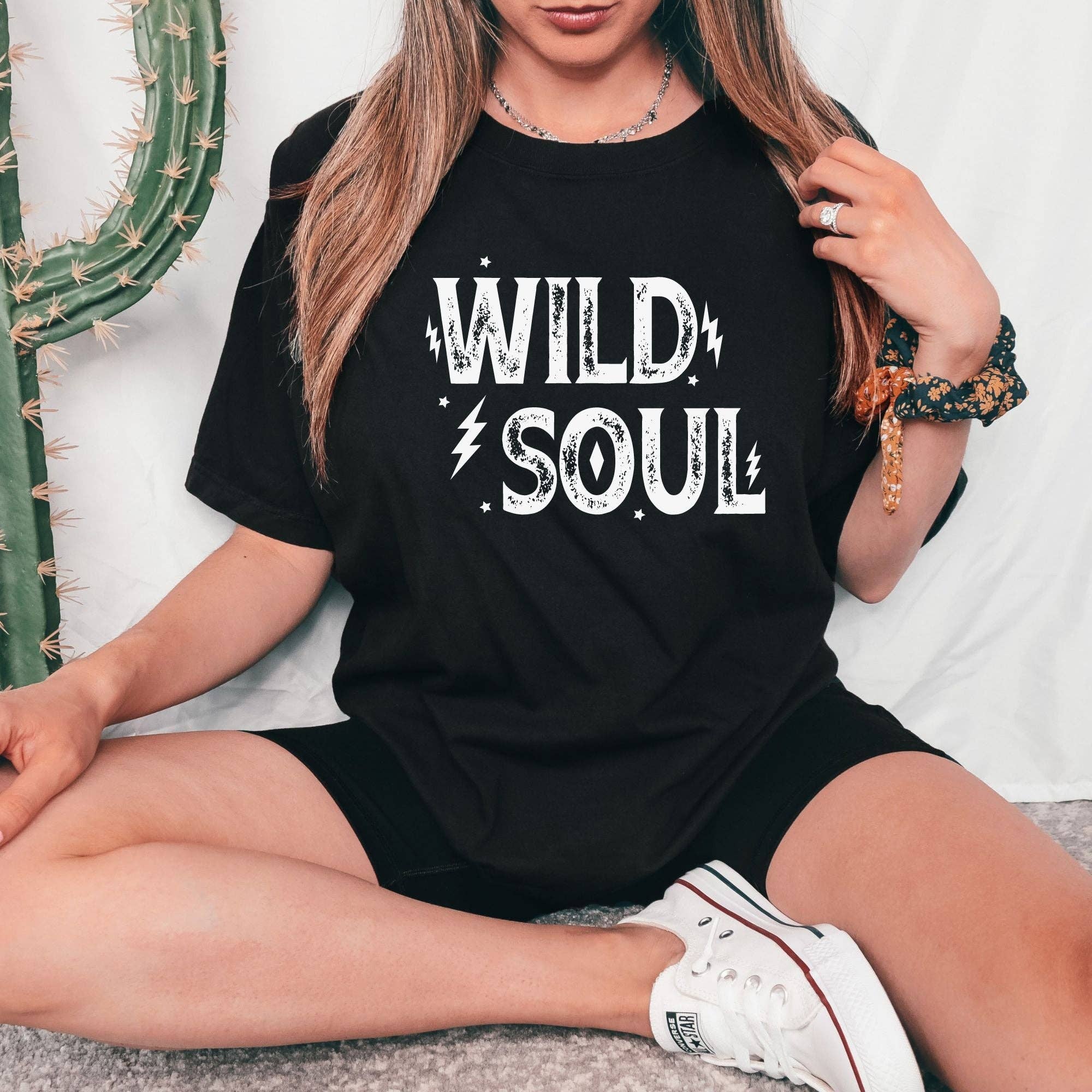 Wild Soul Graphic Tee *Unisex Fit*184 Hoodie, Sweatshirt | PodTeesHub.com