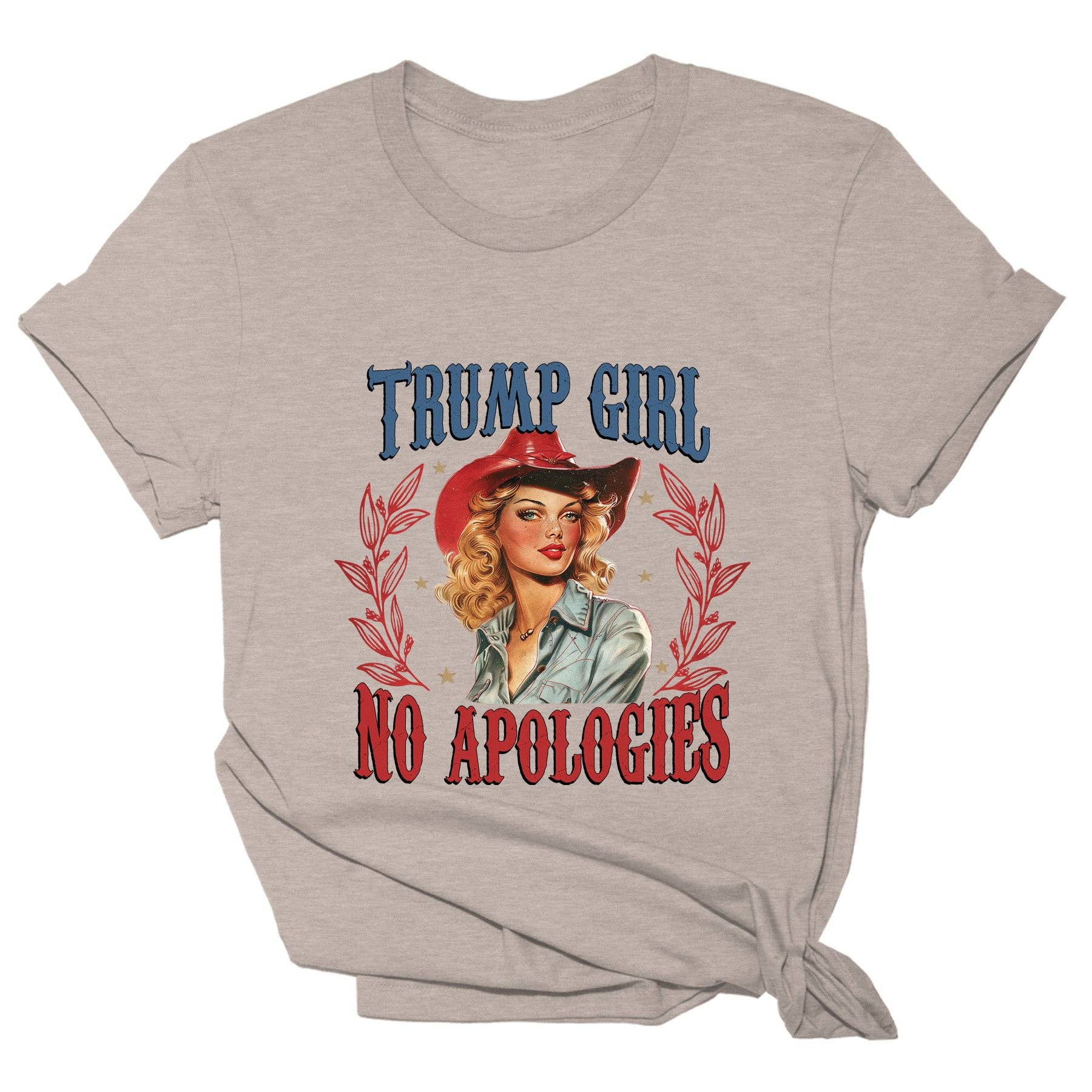 Trump Girl No Apologies Tee - 2069 Hoodie, Sweatshirt | PodTeesHub.com