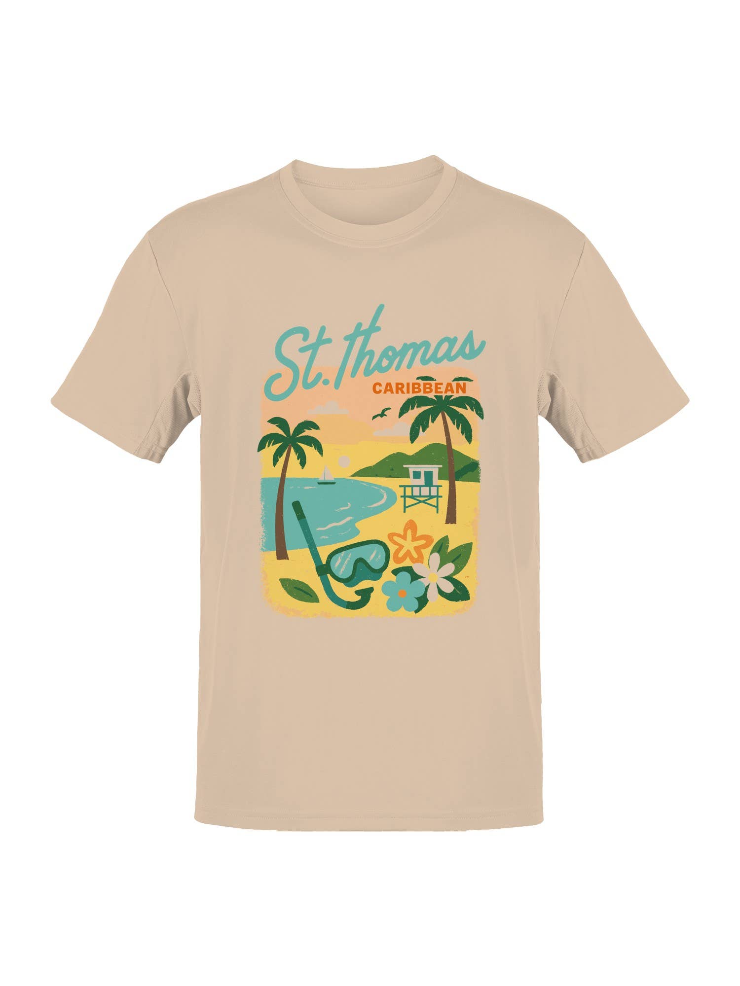 St. Thomas Caribbean Vibes Men's T-Shirt Hoodie, Sweatshirt | PodTeesHub.com
