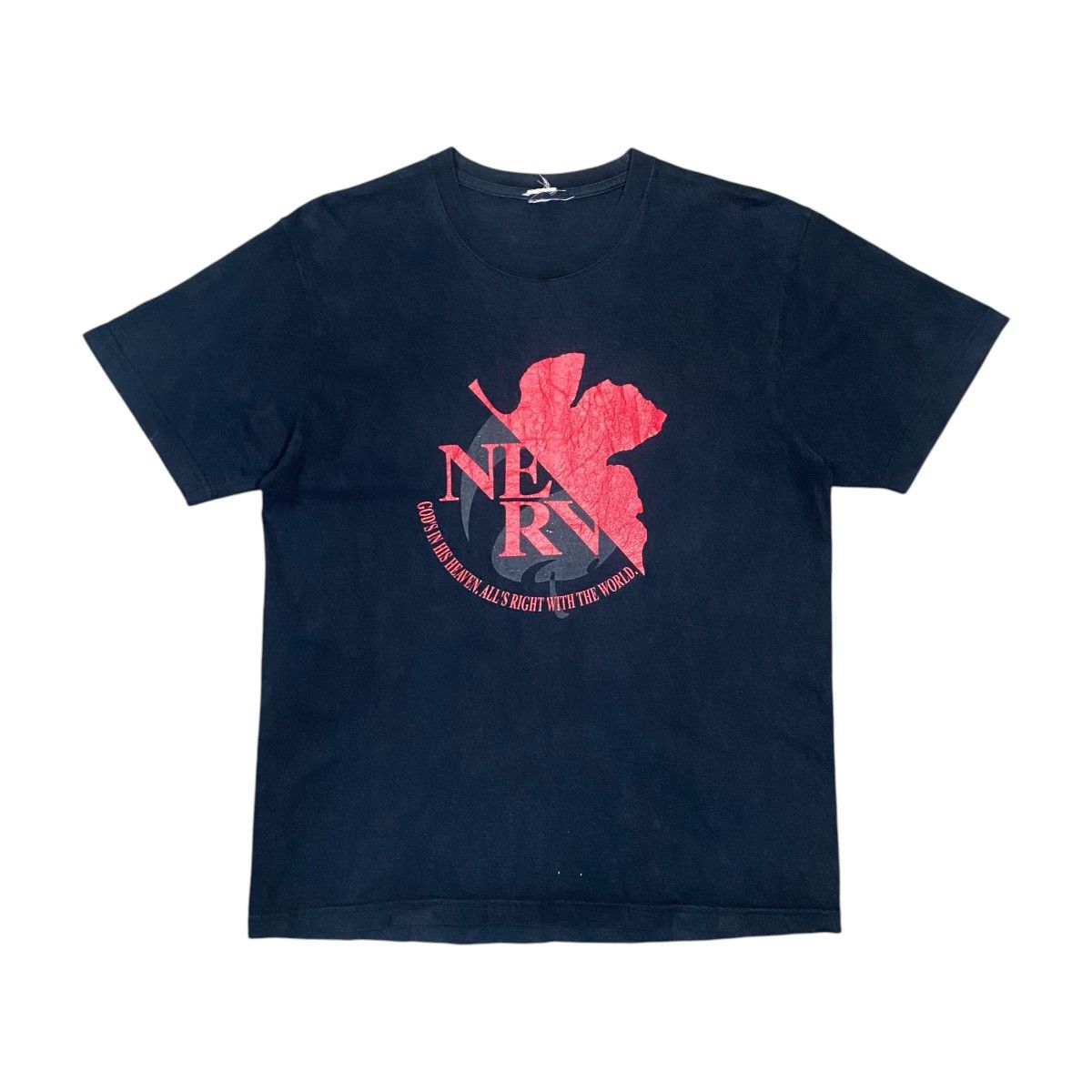 Vintage Neon Genesis Evangelion Nerv Anime T Shirt Hoodie, Sweatshirt | PodTeesHub.com