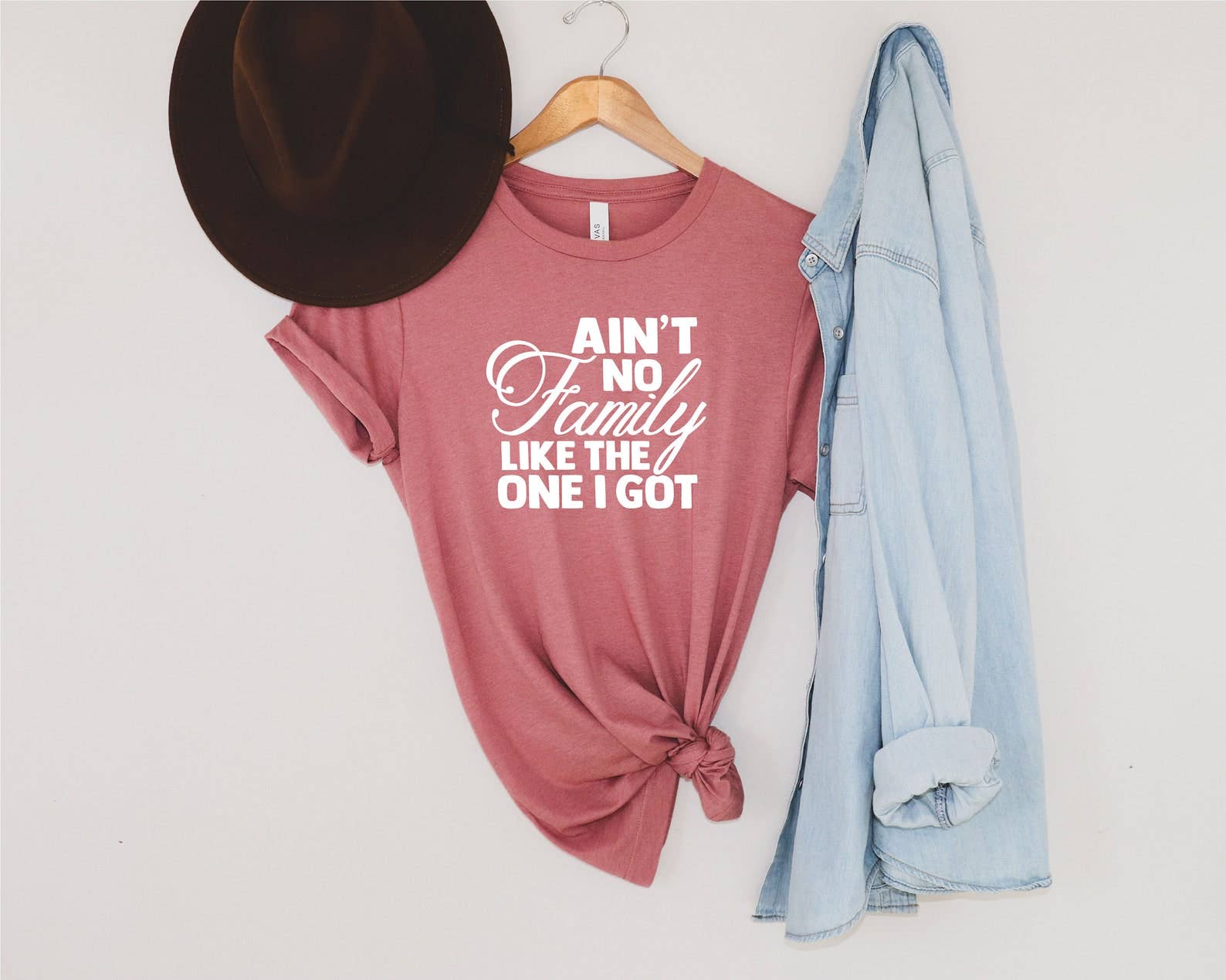 Ain't No Family Like the One T-Shirt Hoodie, Sweatshirt | PodTeesHub.com