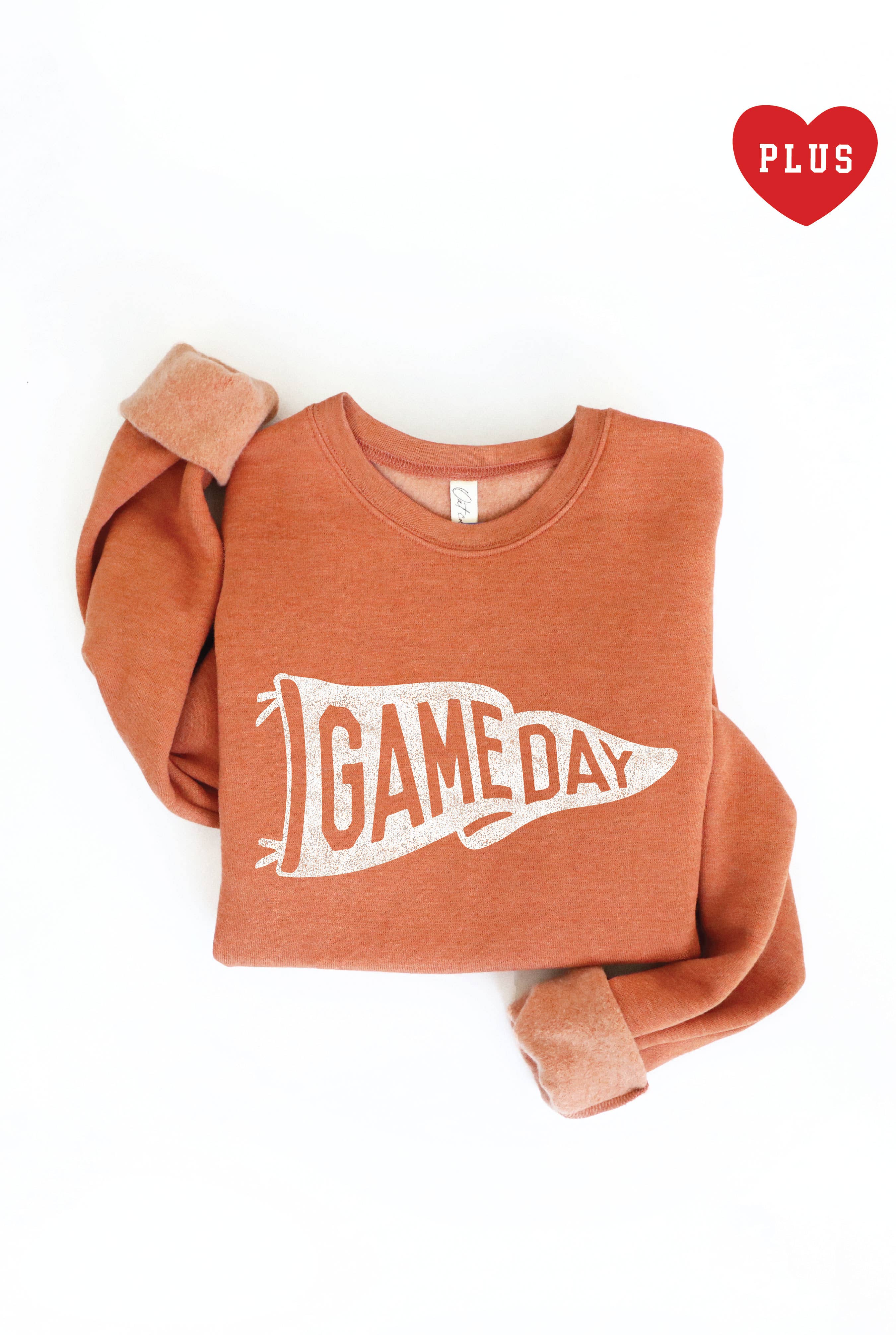 Game Day Pennant  Plus Graphic Sweatshirt T-Shirts, Hoodie | PodTeesHub.com