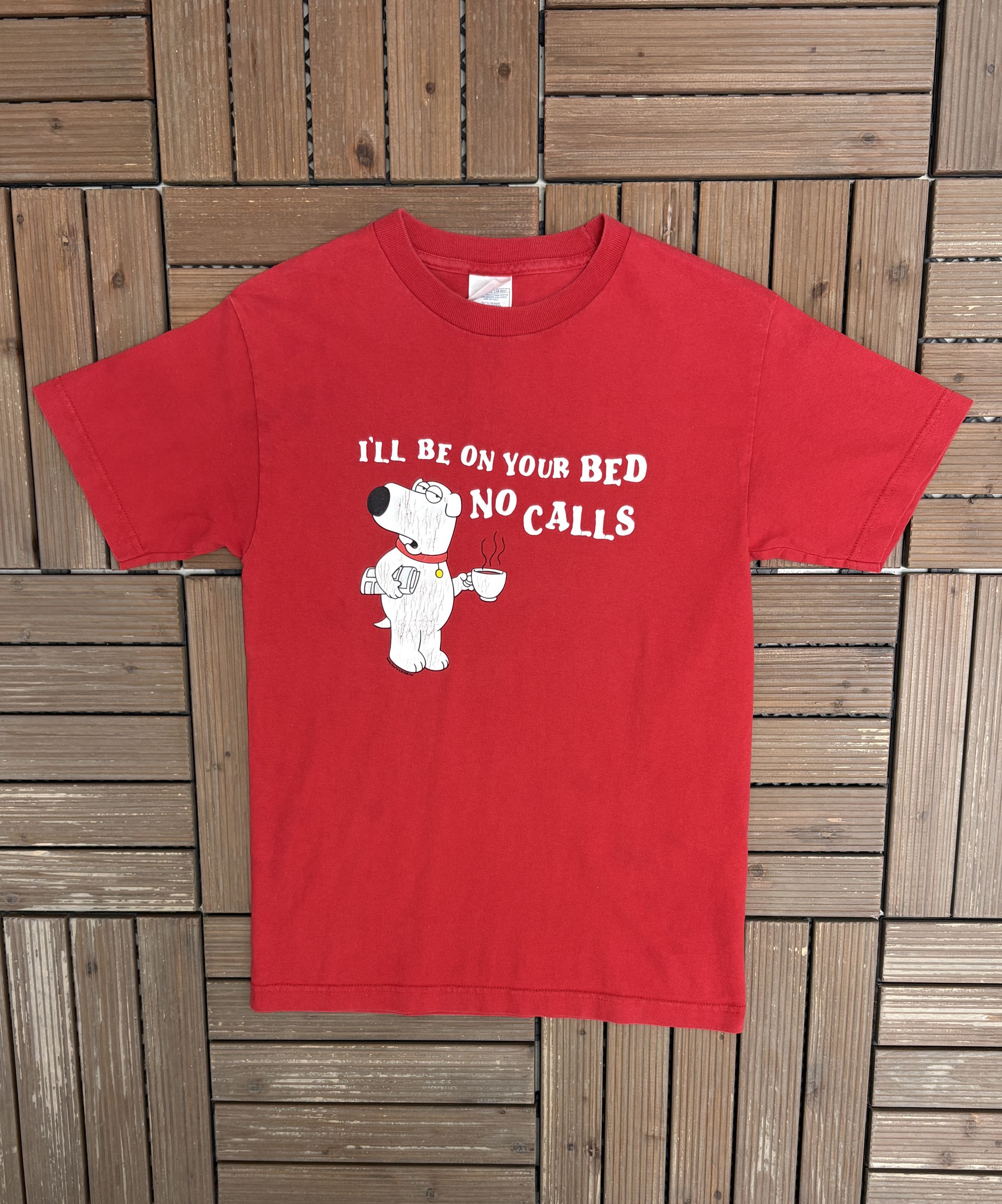 Vintage Family Guy I Ll Be On Your Bed No Calls Vintage Red Tee Hoodie, Sweatshirt | PodTeesHub.com