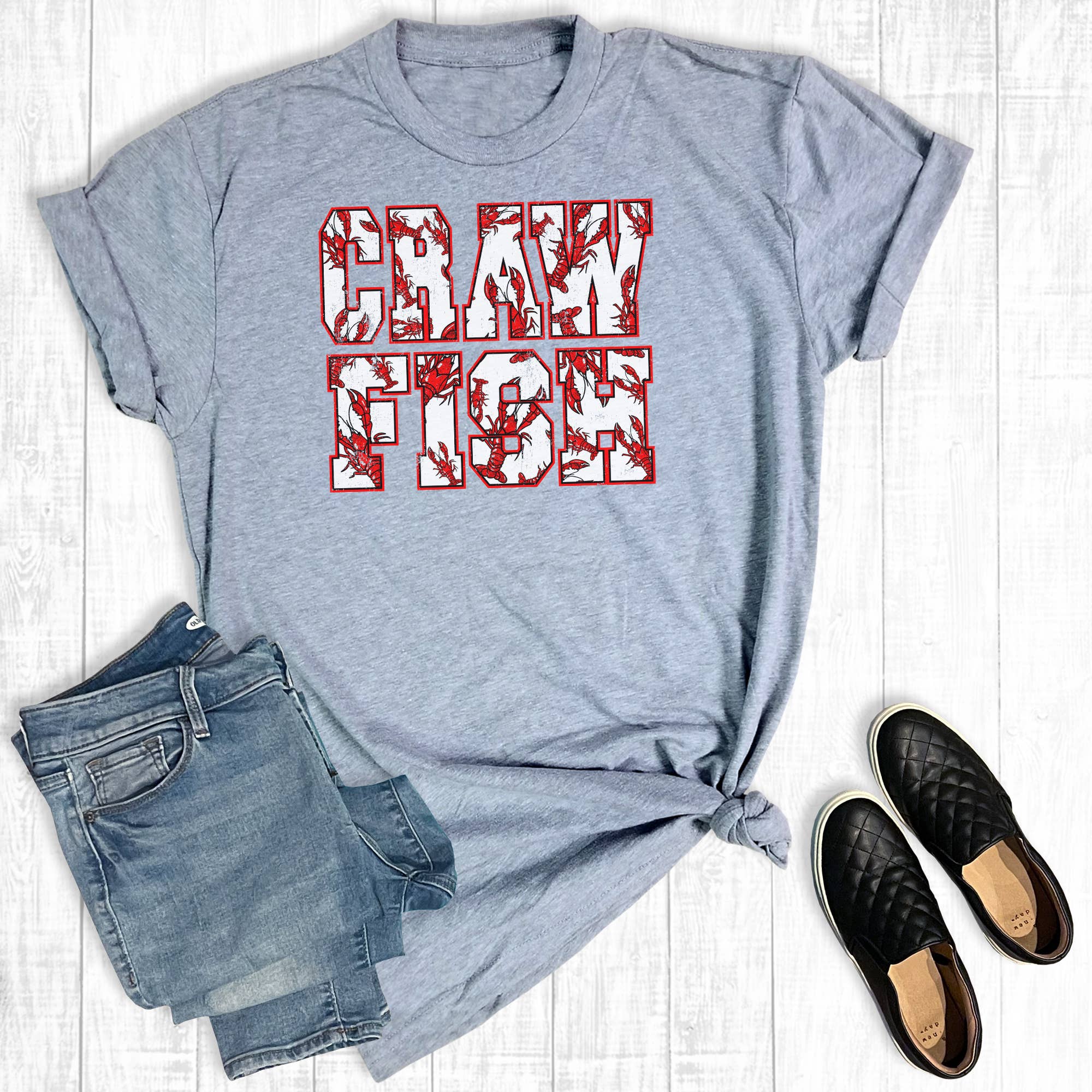 Crawfish Graphic Tee Hoodie, Sweatshirt | PodTeesHub.com