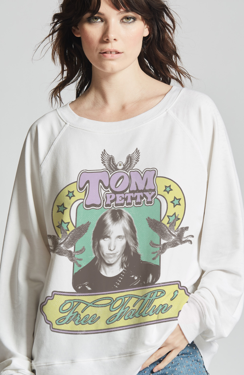 302868 - 1130 Tom Petty Free Fallin' Graphic Sweatshirt T-Shirts, Hoodie | PodTeesHub.com