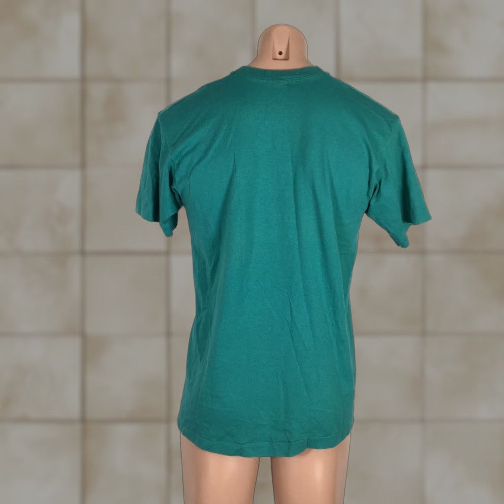 Vintage Old South Society Bradenton Screen Stars Teal Green Puffy 80s 90s Graphic Tee Shirt Hoodie, Sweatshirt