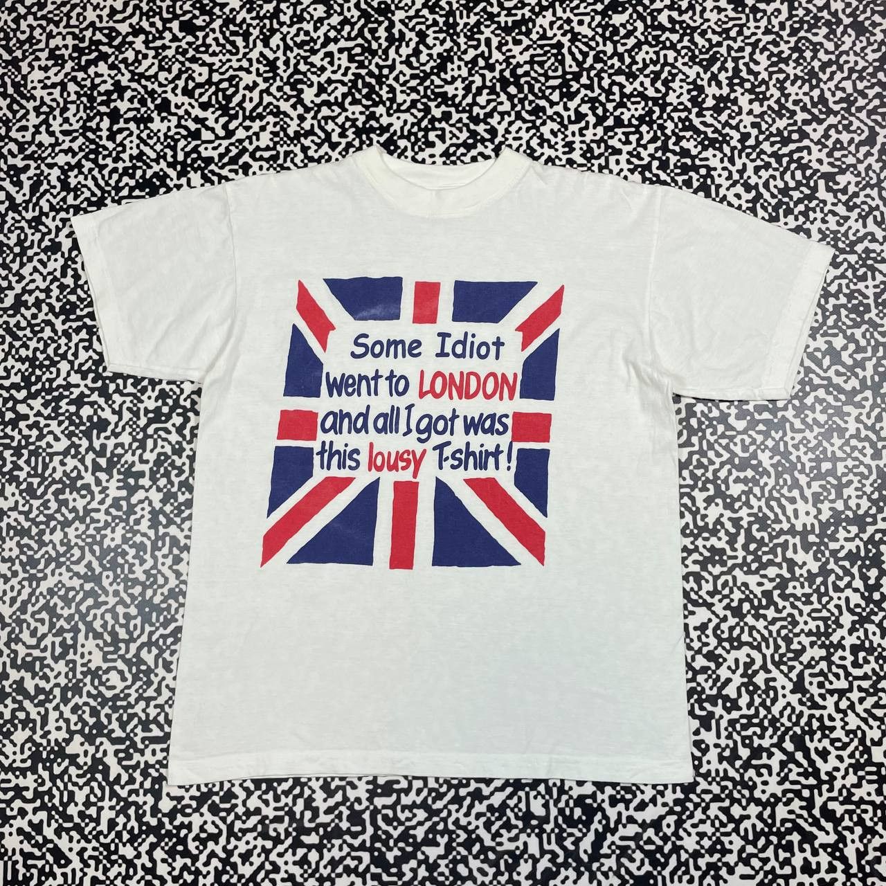 Vintage 90s Humor London Retro Boxy T Shirt Hoodie, Sweatshirt | PodTeesHub.com