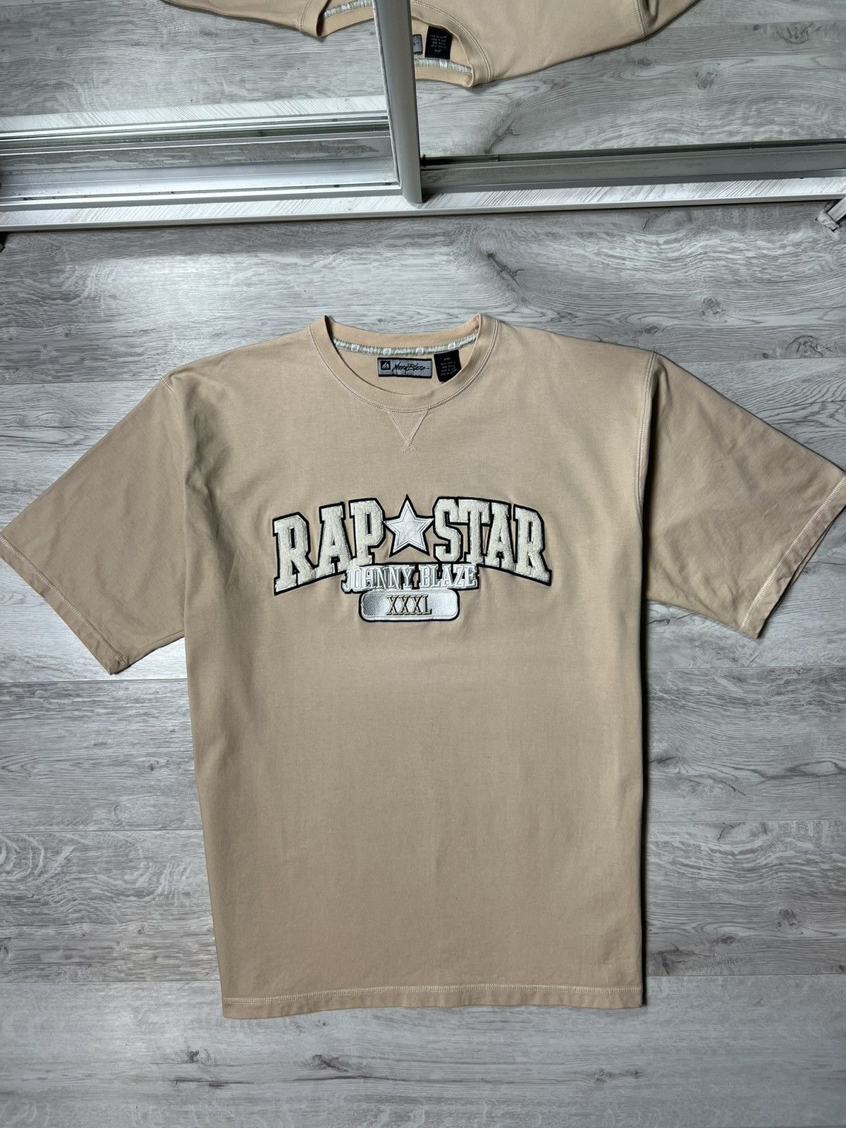 Rap Tees Ultra Rare Johnny Blaze Rap Star Big Logo Vintage Tee Hoodie, Sweatshirt | PodTeesHub.com