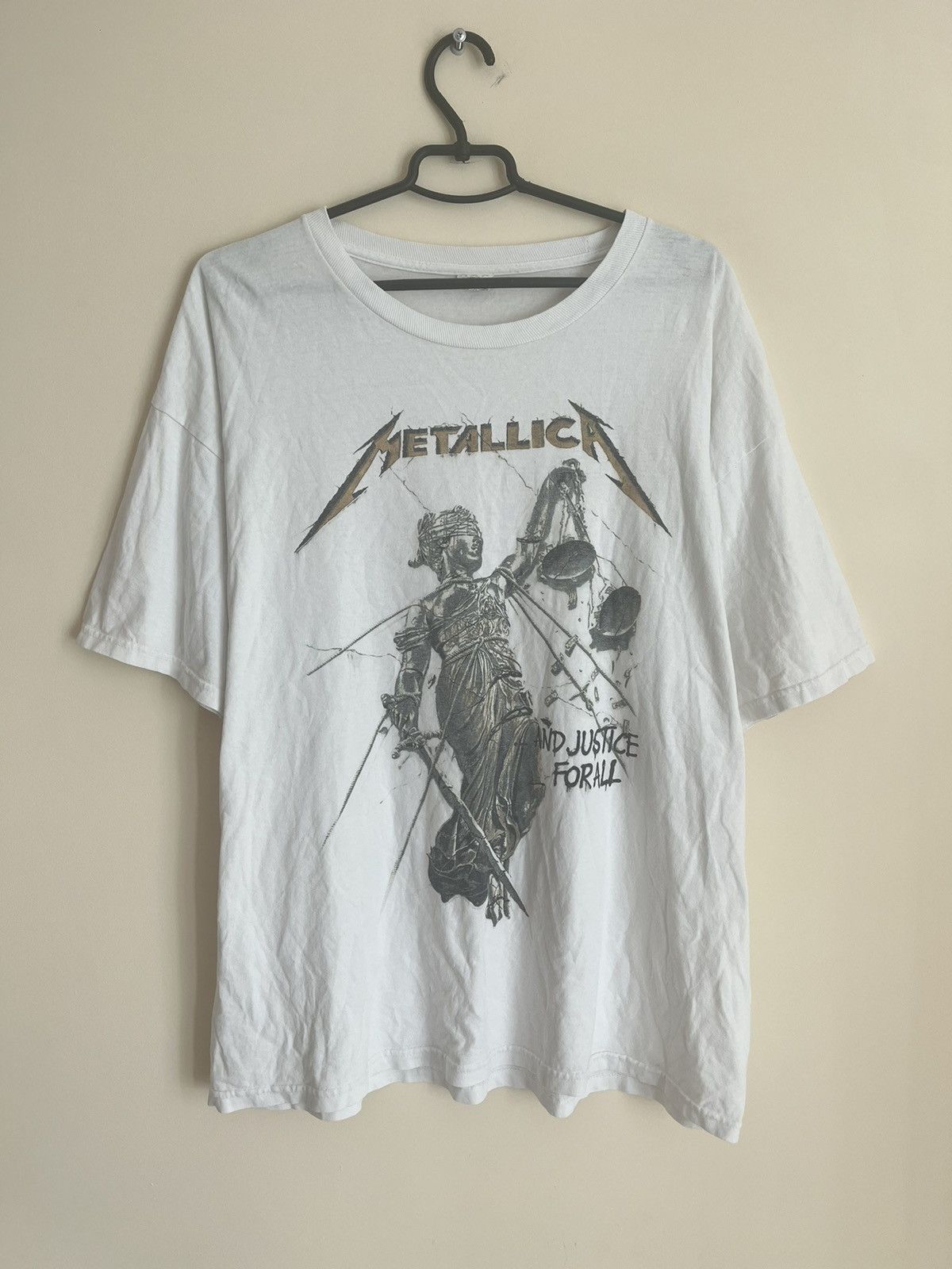 Metallica X Vintage Vintage Metallica And Justice For All 2000s Rare T Shirt 2xl Hoodie, Sweatshirt | PodTeesHub.com