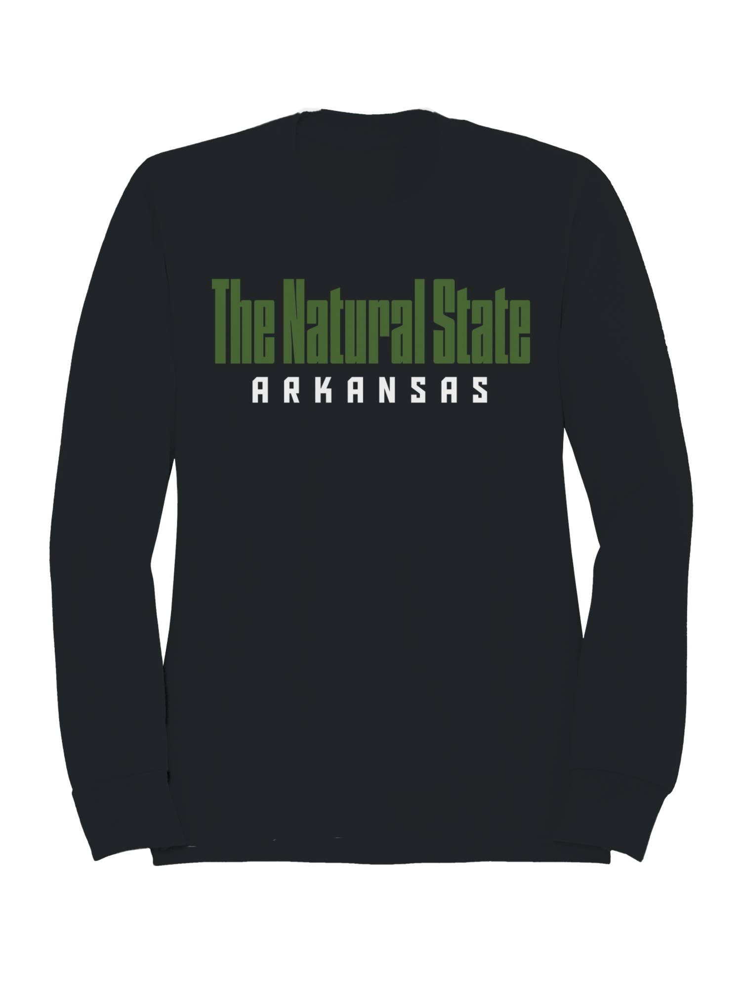 Arkansas the Natural State Graphic Women's Sweatshirt T-Shirts, Hoodie | PodTeesHub.com
