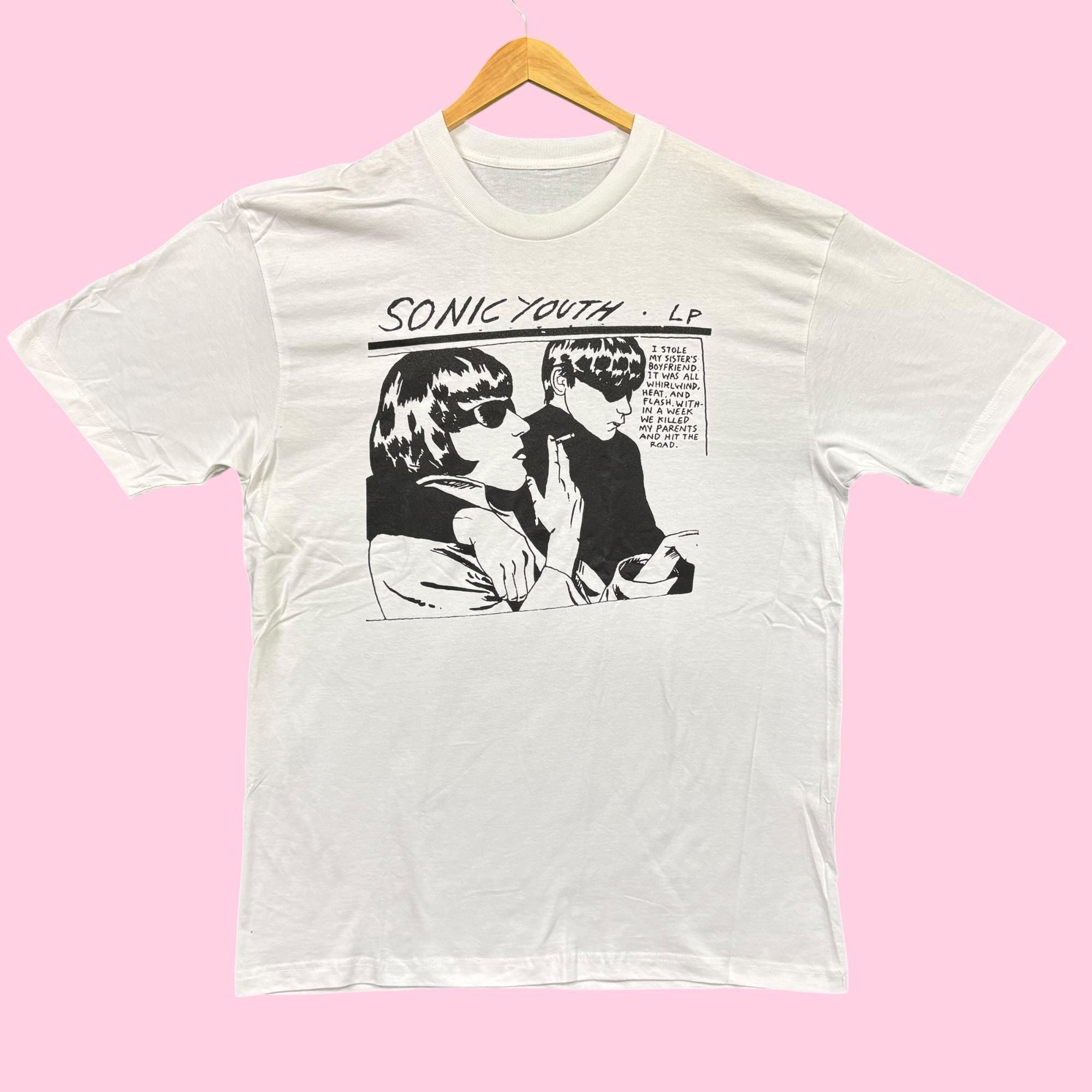 Band Tees Sonic Youth Goo Album Cover Rock Band Tee Xl Hoodie, Sweatshirt | PodTeesHub.com