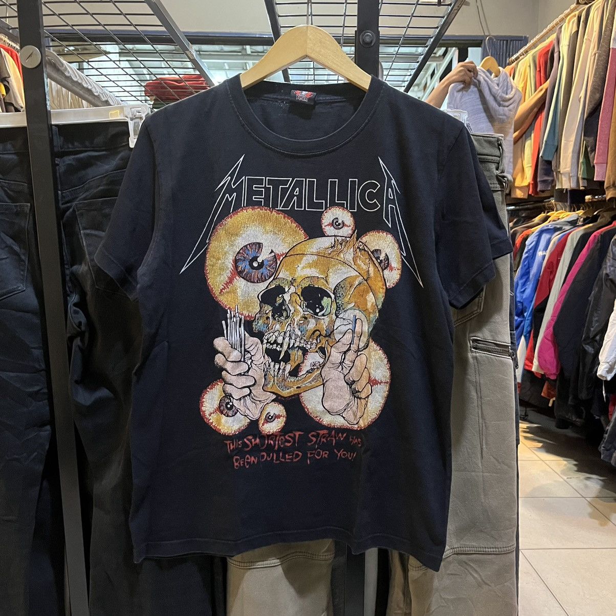 Metallica Y2k Style Vintage Metallica Band Tee Hoodie, Sweatshirt | PodTeesHub.com