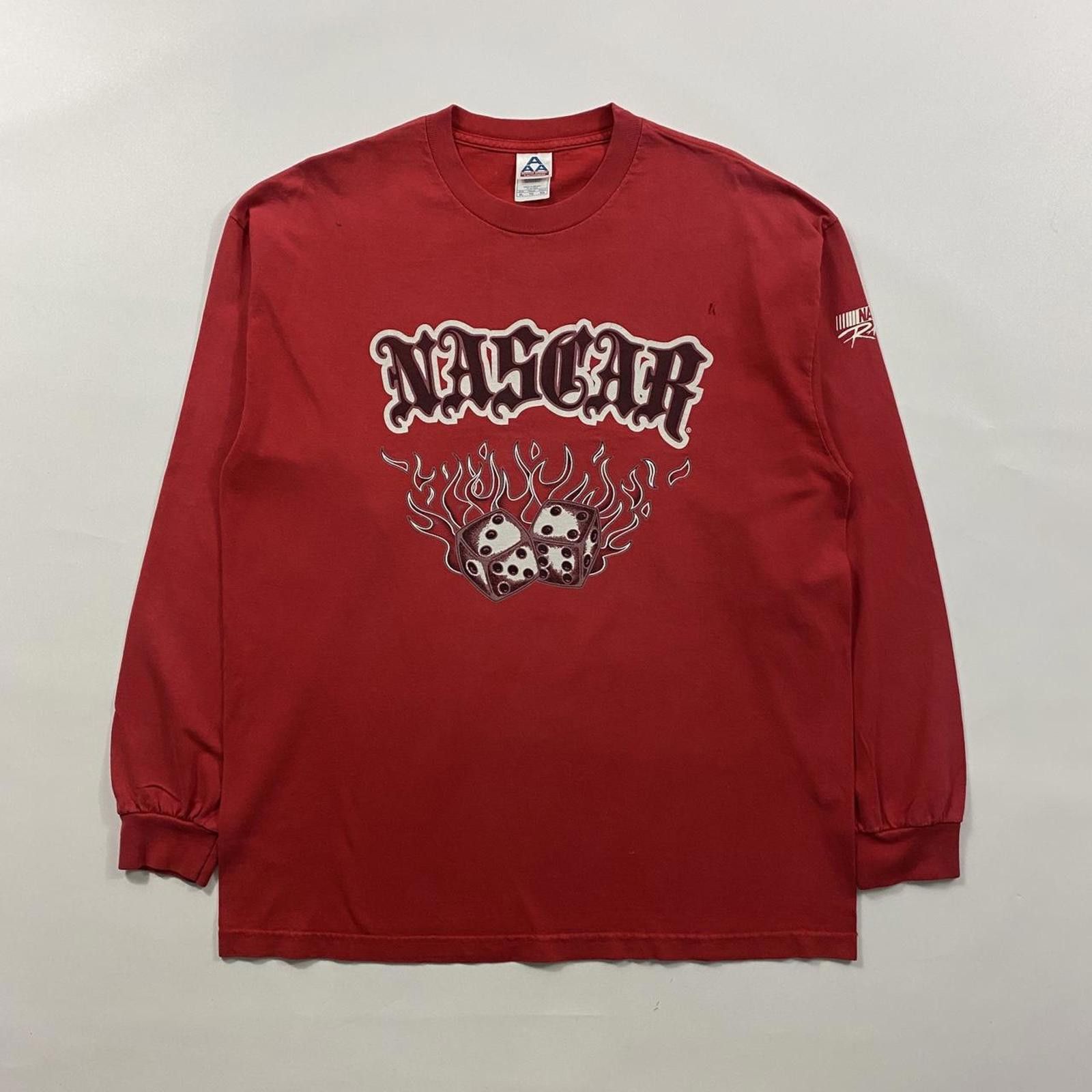 Y2k Nascar Racing Long Sleeve Shirt Hoodie, Sweatshirt | PodTeesHub.com