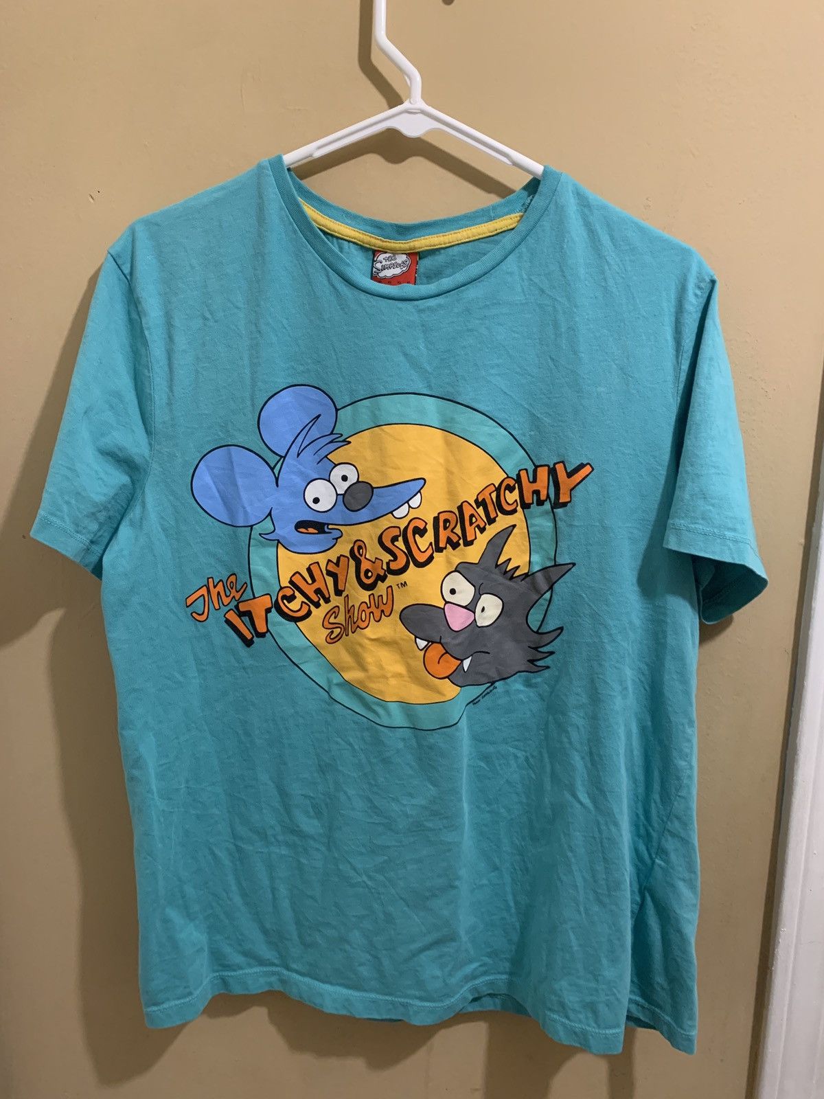 Vintage The Simpsons The Itchy And Scratchy Show Tee Hoodie, Sweatshirt | PodTeesHub.com