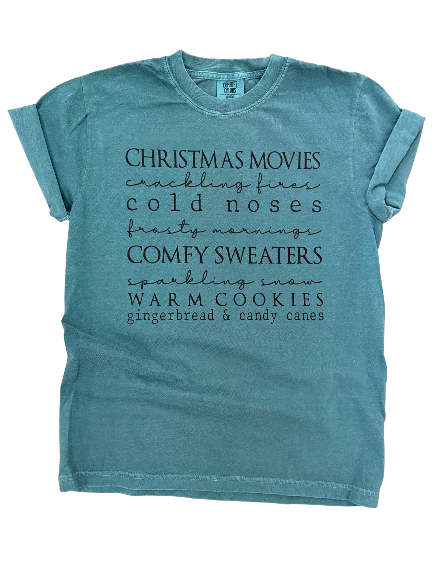Cozy Christmas List Tee Hoodie, Sweatshirt | PodTeesHub.com