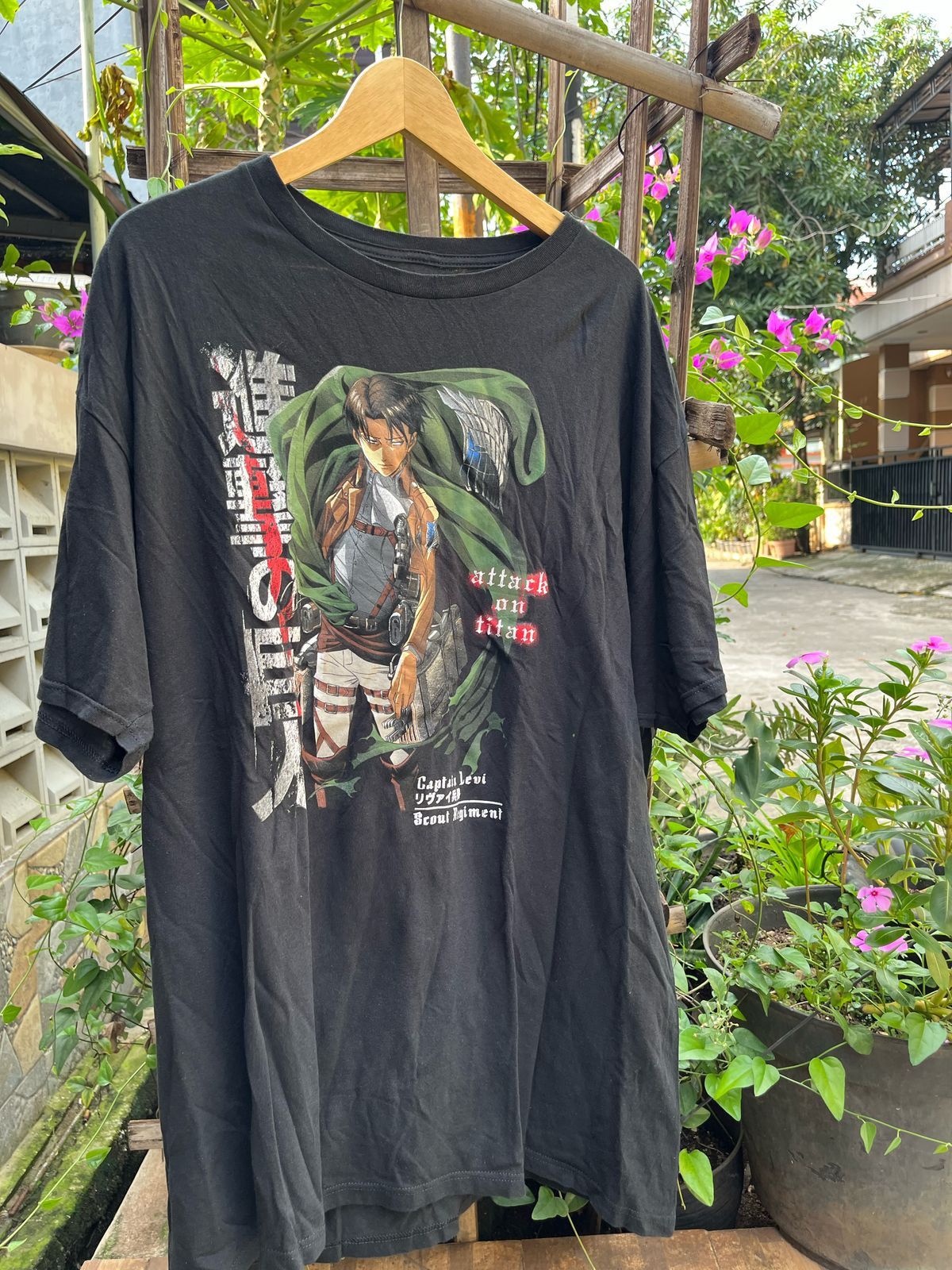 Japanese Brand Anime Attack On Titan Capt Levi Season 3 Tshirt Hoodie, Sweatshirt | PodTeesHub.com
