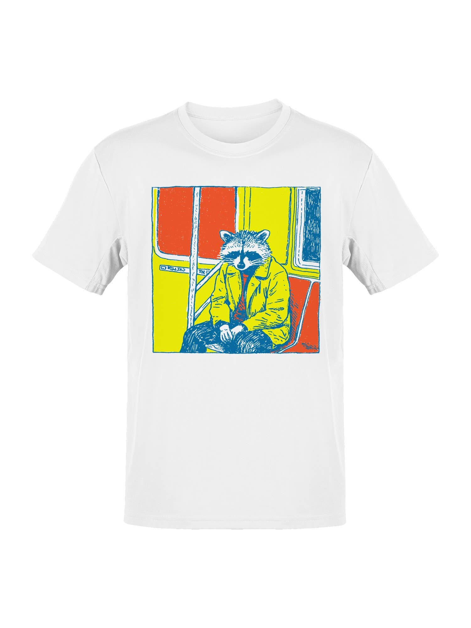 Raccoon Urban Vibes: Pop Art Men's T-Shirt Hoodie, Sweatshirt | PodTeesHub.com