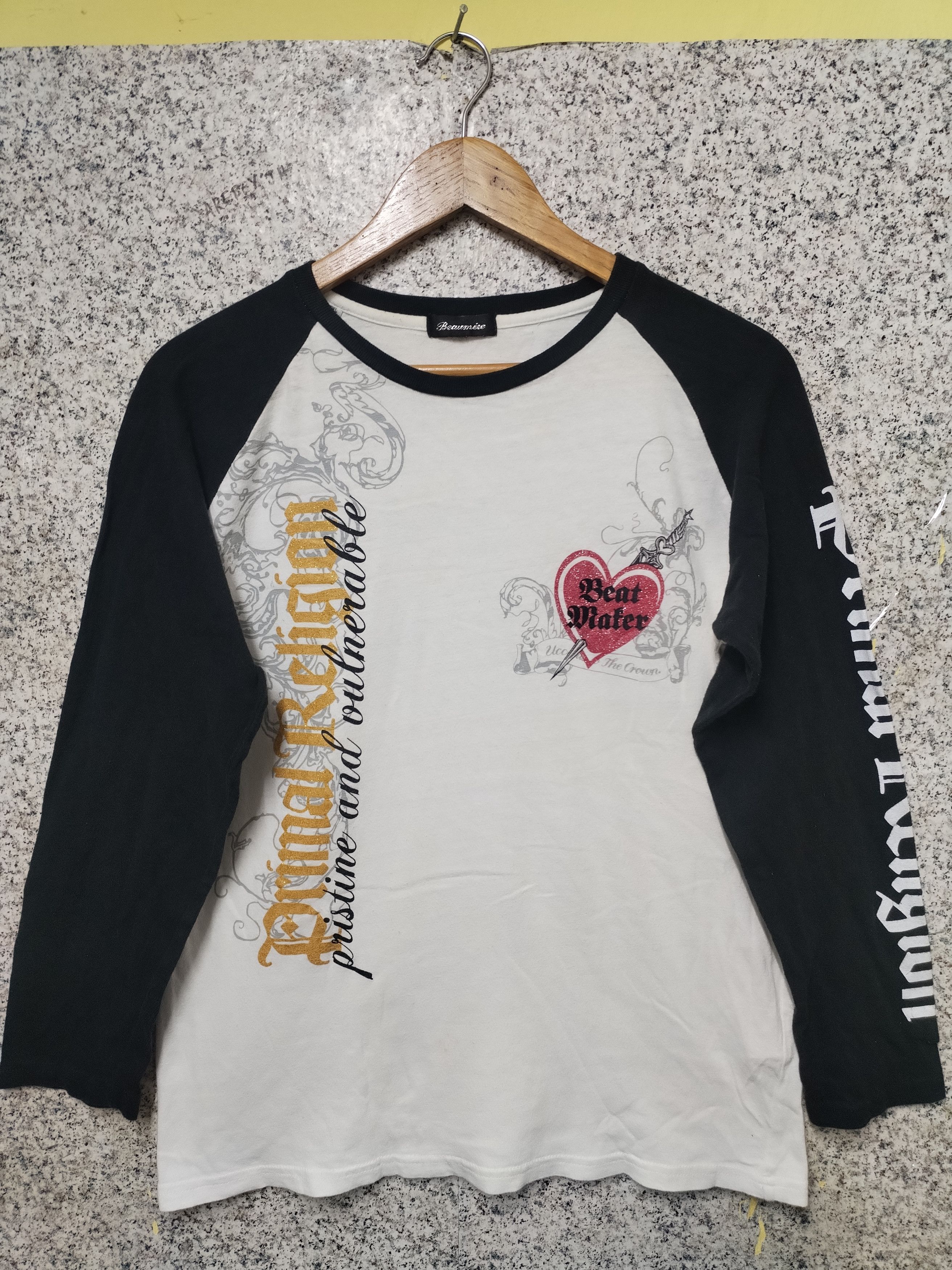 Hysteric Glamour Baumere Punk Poem Long Sleeve Ifsixwas Style T-Shirts, Hoodie, Sweatshirt | PodTeesHub.com