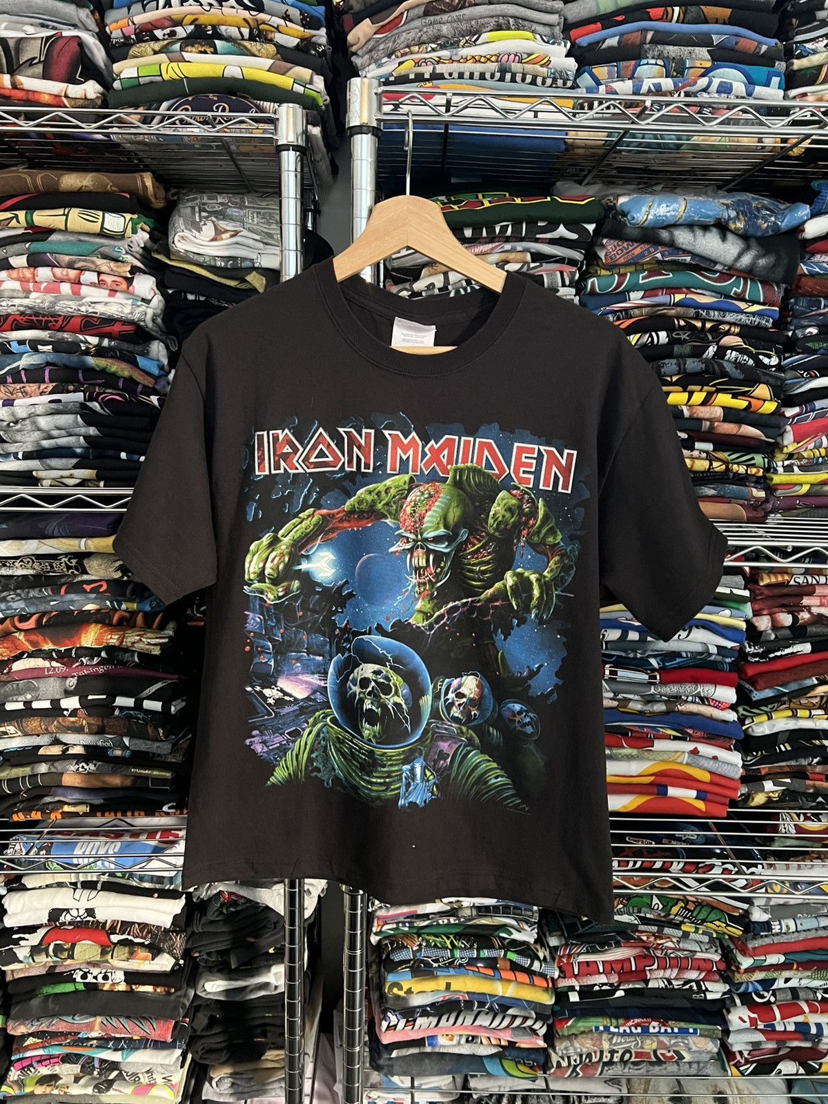 Iron Maiden 2010 The Final Frontier Usa Tour Eddie Band Tee Hoodie, Sweatshirt | PodTeesHub.com
