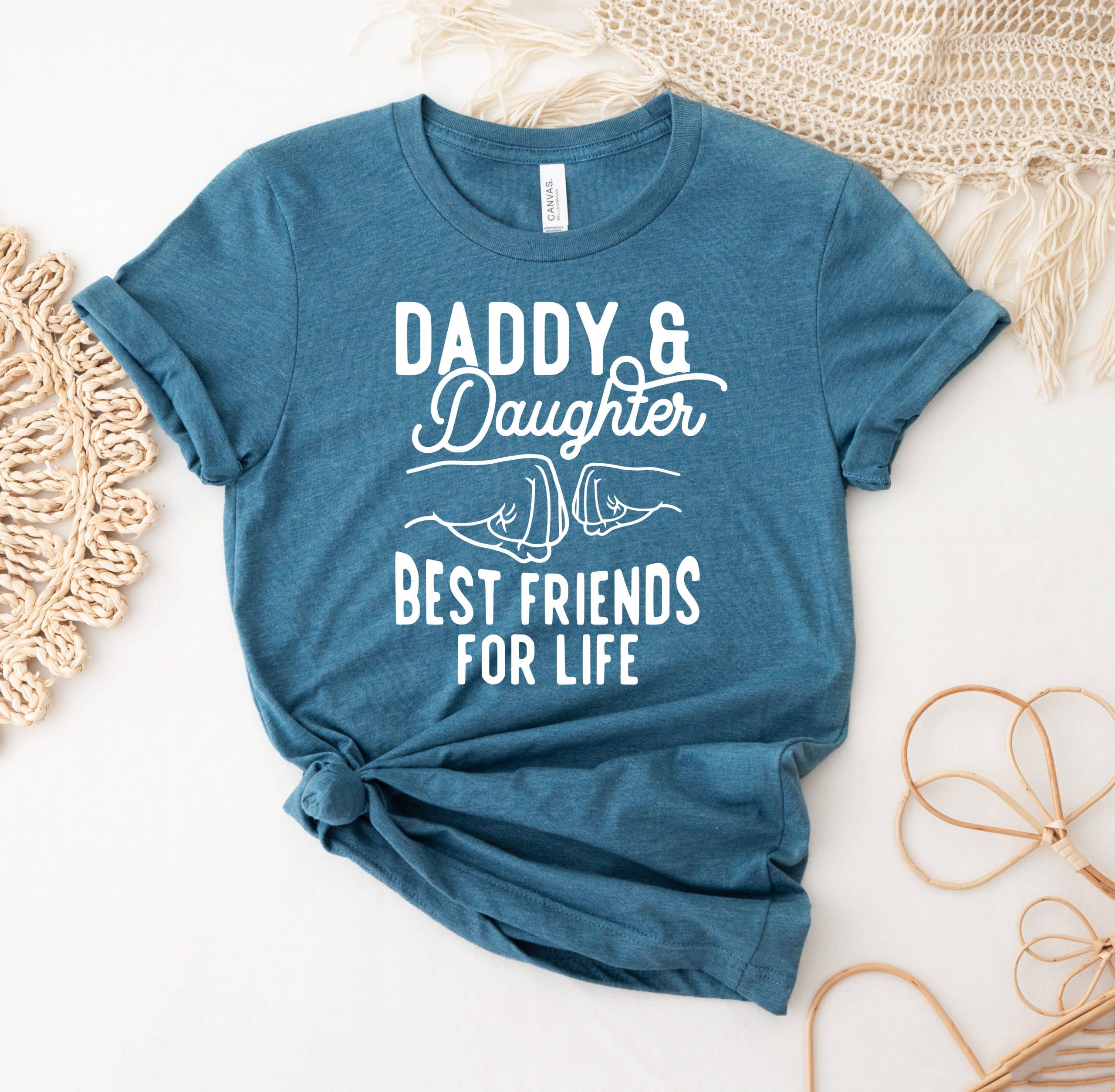 Daddy & Daughter Best Friends For Life T-Shirt Hoodie, Sweatshirt | PodTeesHub.com