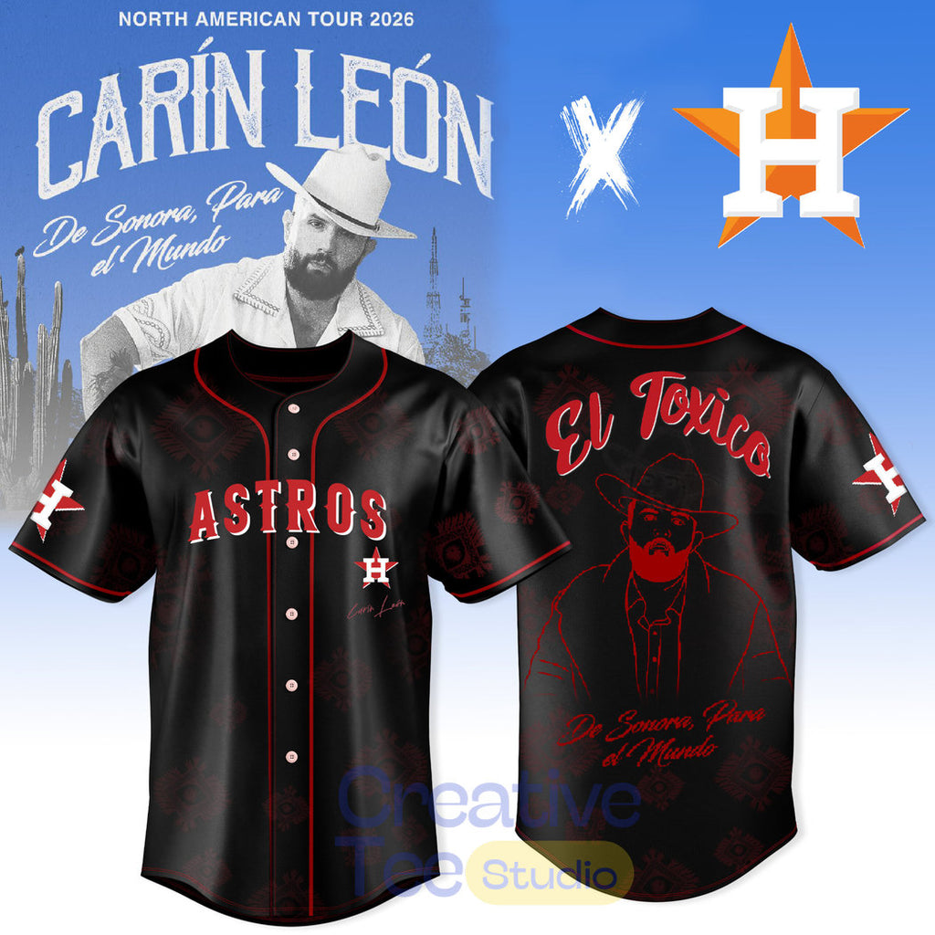Houston Astros x De Sonora Para El Mundo North American 2026 Tour Baseball Jersey
