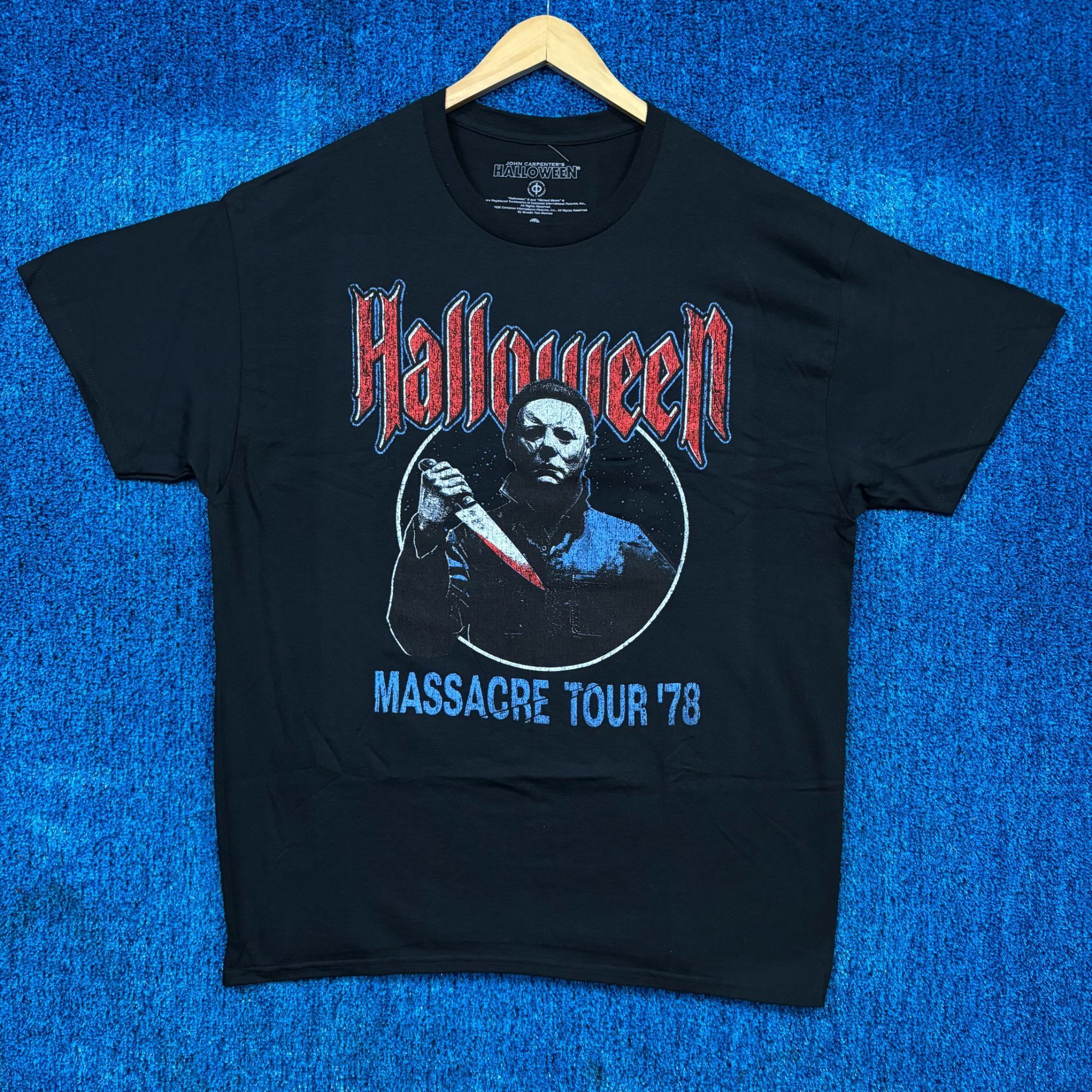 Other Halloween Michael Myers Massacre Tour 1978 Horror Xl T-Shirts, Hoodie, Sweatshirt