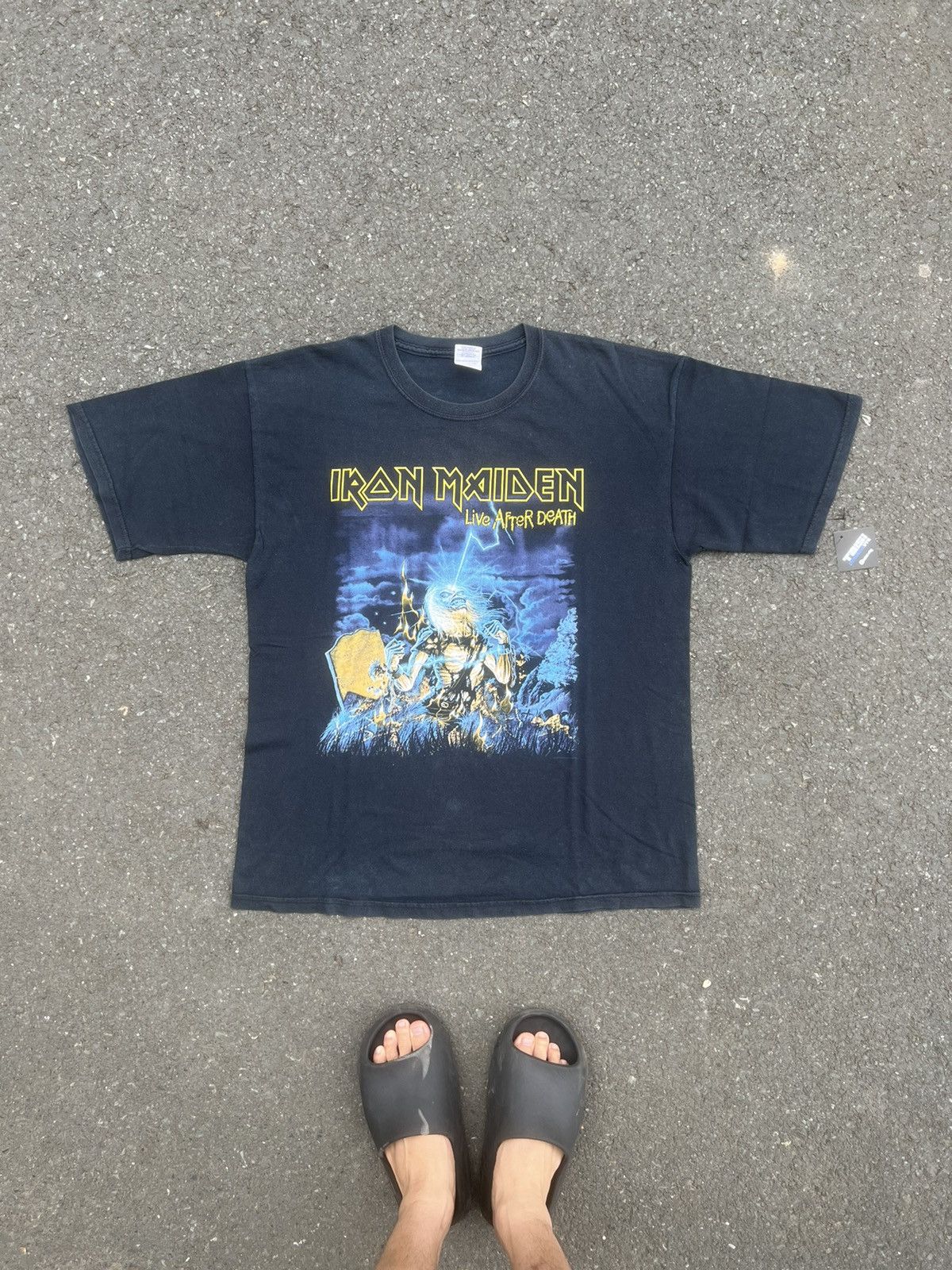 Vintage Sold Iron Maiden Live After Death 2007 T-Shirts, Hoodie, Sweatshirt | PodTeesHub.com