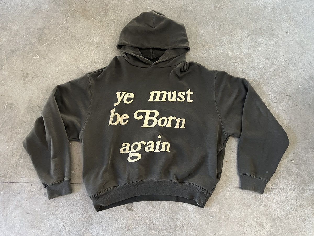 Cactus Plant Flea Market Cpfm Ye Must Be Born Again Hoodie Medium M T-Shirts, Sweatshirt | PodTeesHub.com