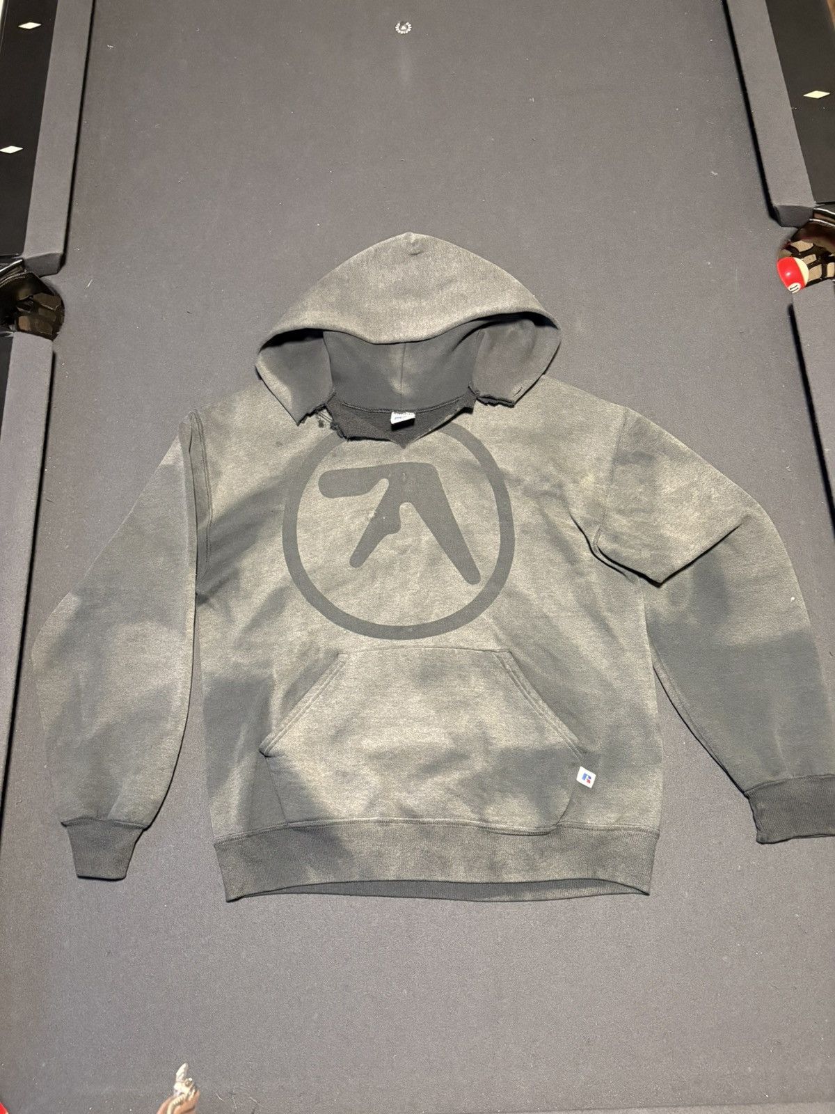 Vintage 90s Sunfaded Aphex Twin Russle Hoodie T-Shirts, Sweatshirt | PodTeesHub.com