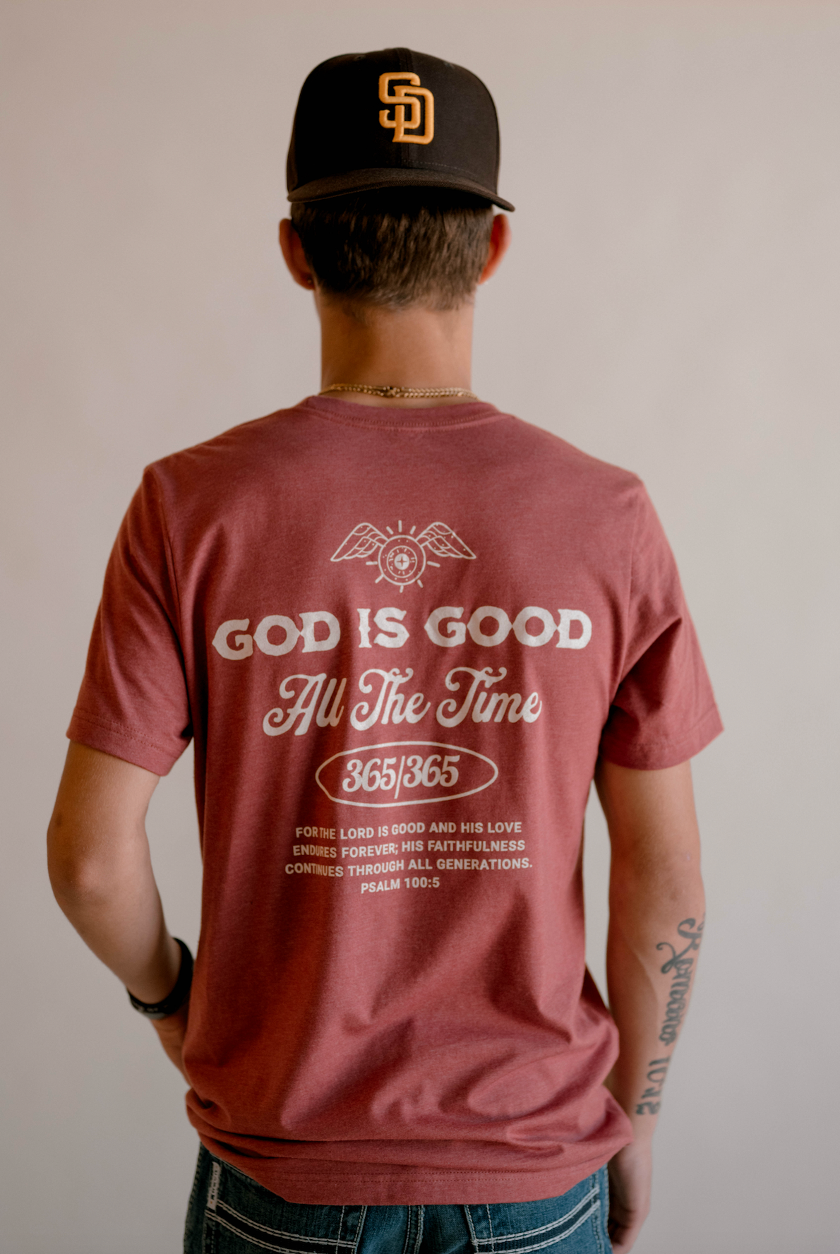 God Is Good Tee- Mens | Christian Tee Hoodie, Sweatshirt | PodTeesHub.com