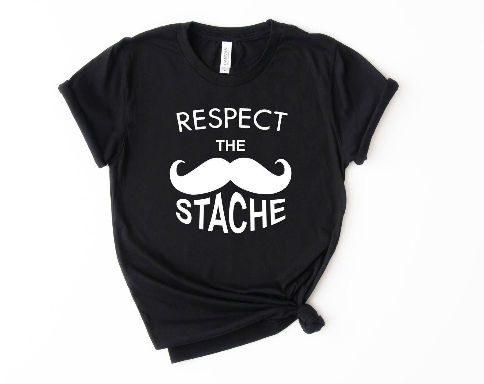 Respect the Stache T-Shirt Hoodie, Sweatshirt | PodTeesHub.com