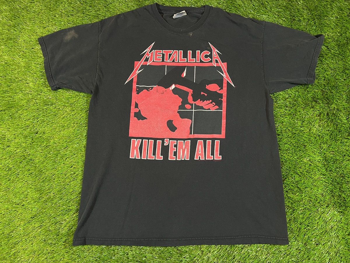 Metallica X Vintage Vintage 2000s Metallica Kill Em All Y2k Rare Double Sided T-Shirts, Hoodie, Sweatshirt | PodTeesHub.com