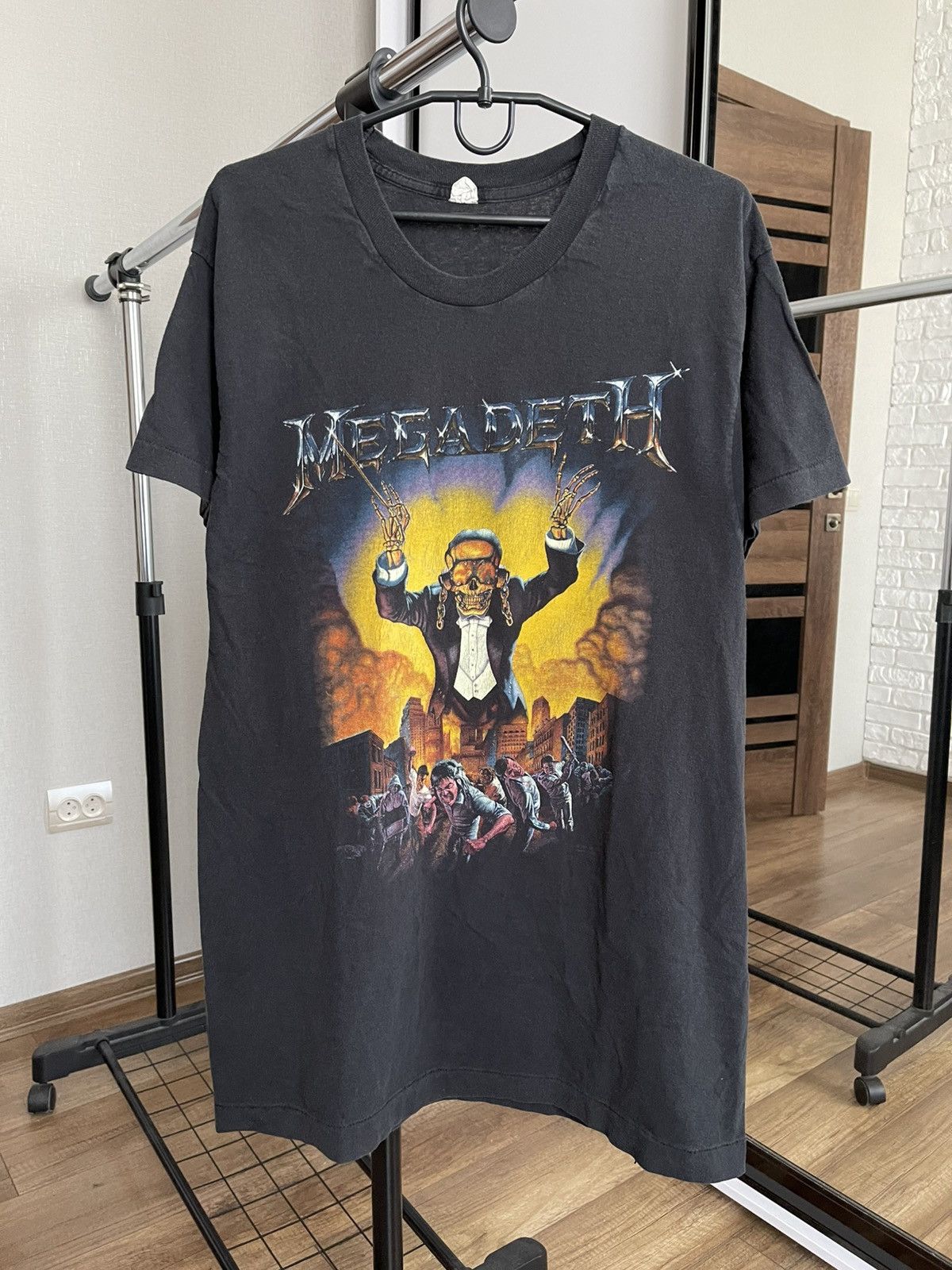 1992 Megadeth Symphony Of Destruction Vintage T Shirt Tee Hoodie, Sweatshirt | PodTeesHub.com